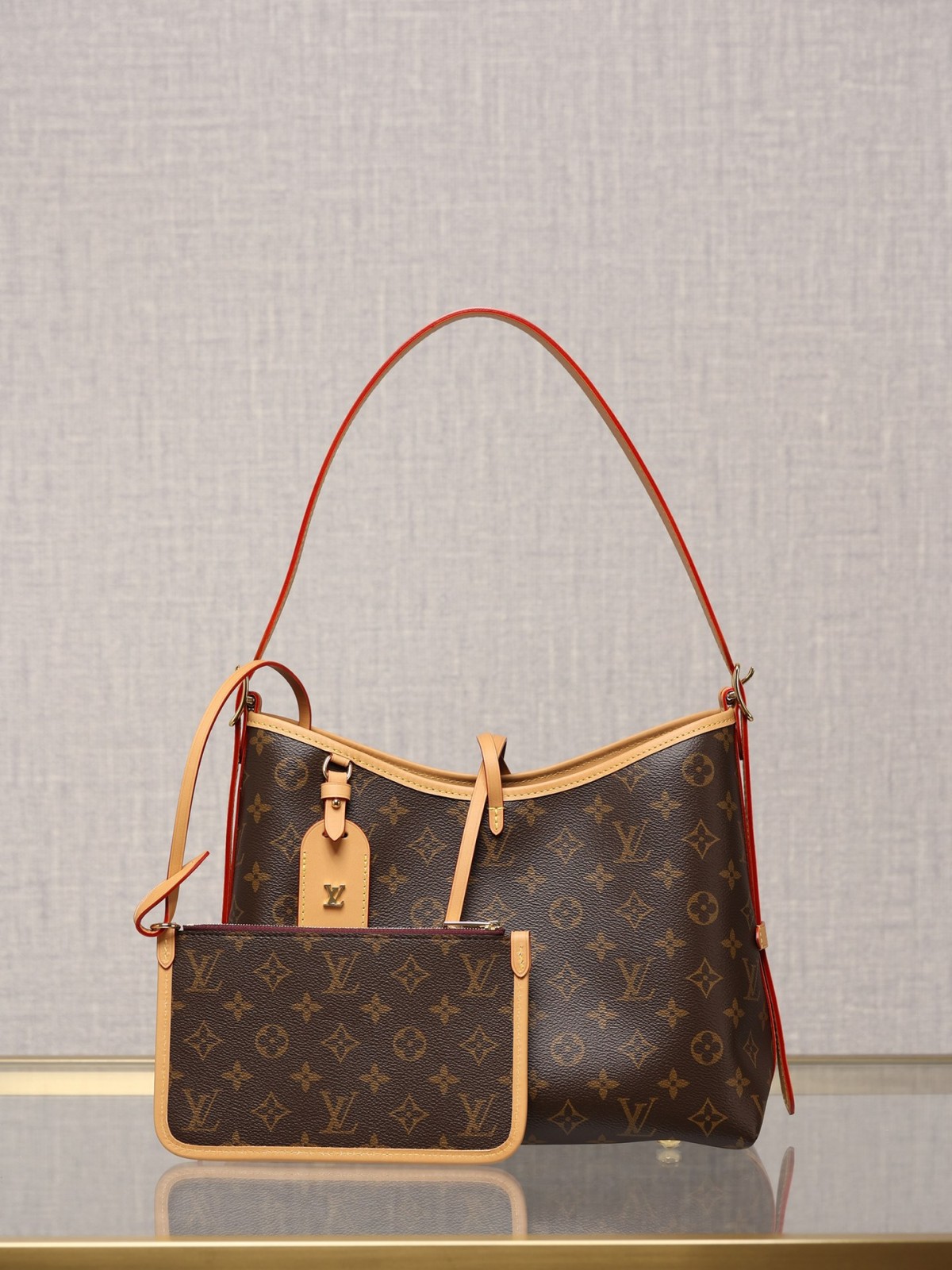 Shebag Louis Vuitton Carry all small M46203 collection（2024 Aug updated）-Kedai Dalam Talian Beg Louis Vuitton Palsu Kualiti Terbaik, Beg reka bentuk replika ru