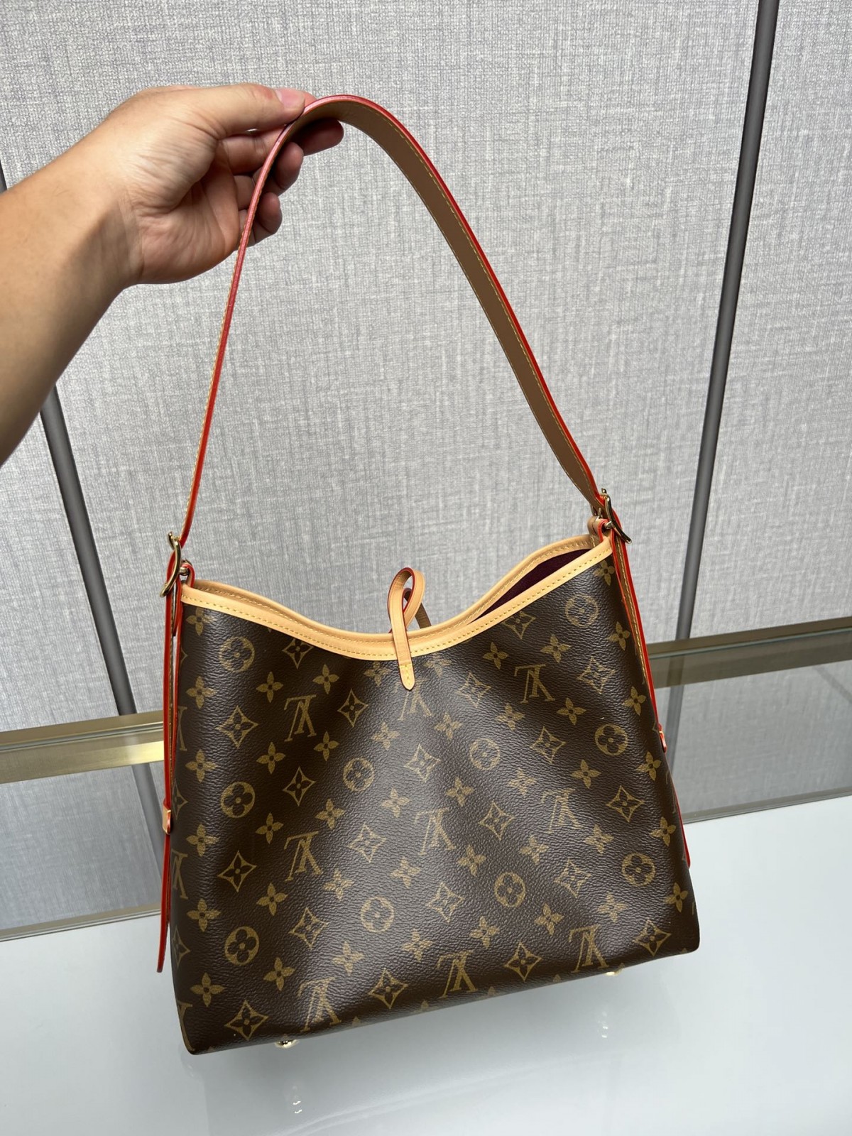 Shebag Louis Vuitton Carry all small M46203 collection（2024 Aug updated）-ហាងអនឡាញកាបូប Louis Vuitton ក្លែងក្លាយដែលមានគុណភាពល្អបំផុត កាបូបអ្នករចនាម៉ូដចម្លង ru