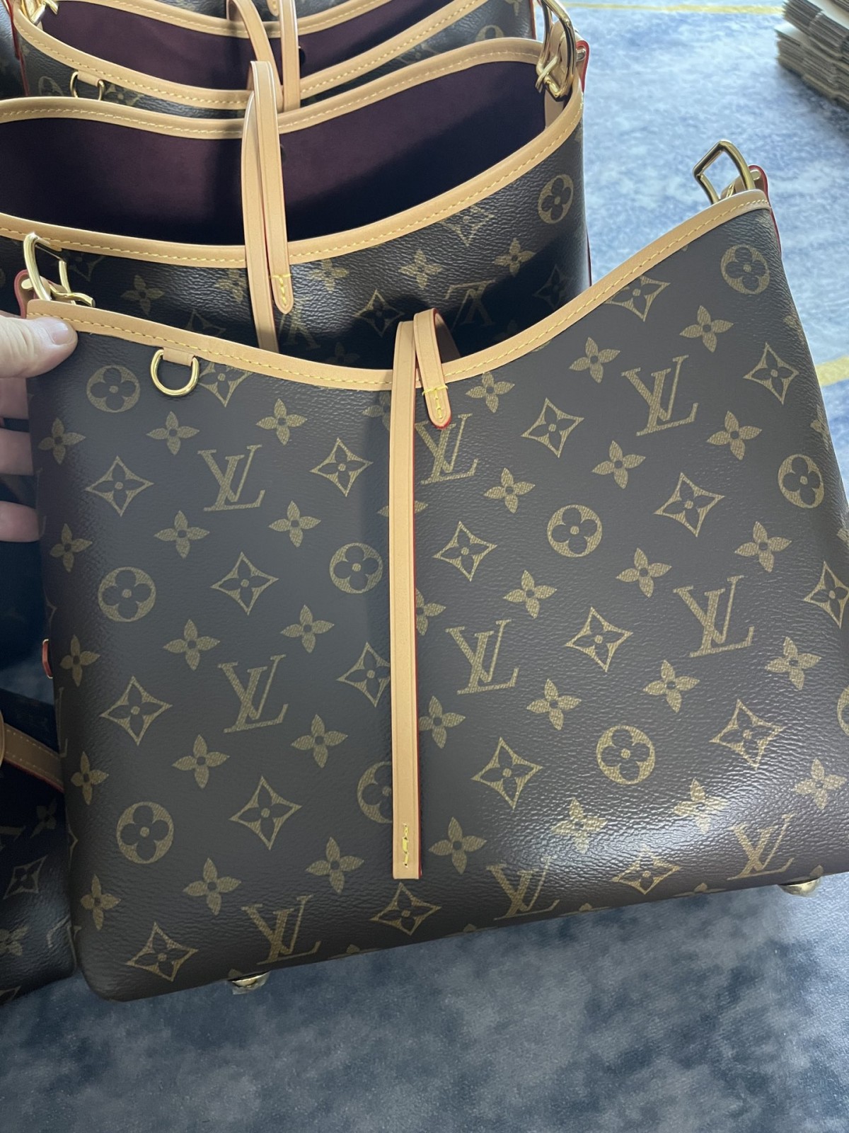 Shebag Louis Vuitton Carry all small M46203 collection（2024 Aug updated）-Best Quality Fake Louis Vuitton Bag Nettbutikk, Replica designer bag ru