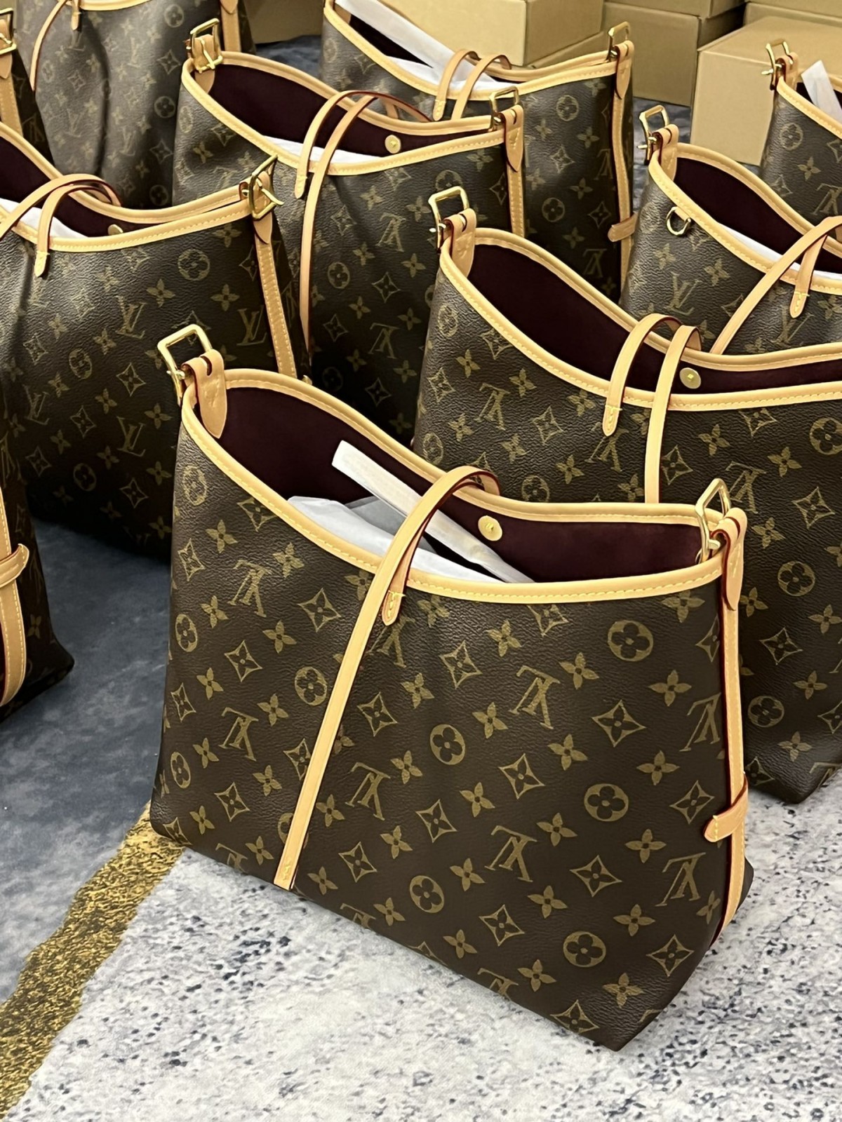 Shebag Louis Vuitton Carry all small M46203 collection（2024 Aug updated）-Najlepsza jakość fałszywych torebek Louis Vuitton Sklep internetowy, projektant repliki torebki ru