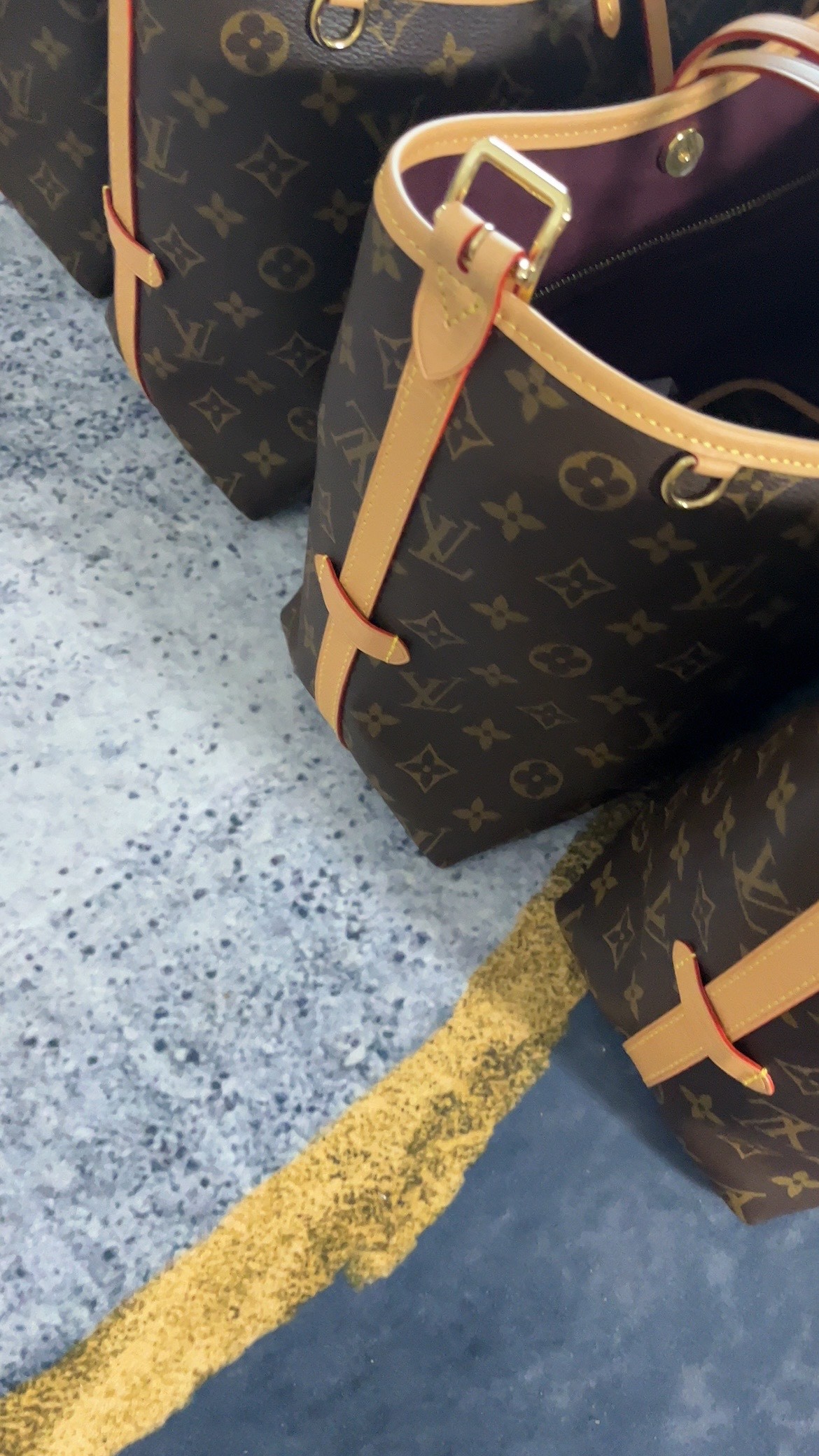 Shebag Louis Vuitton Carry all small M46203 collection（2024 Aug updated）-Najlepsza jakość fałszywych torebek Louis Vuitton Sklep internetowy, projektant repliki torebki ru