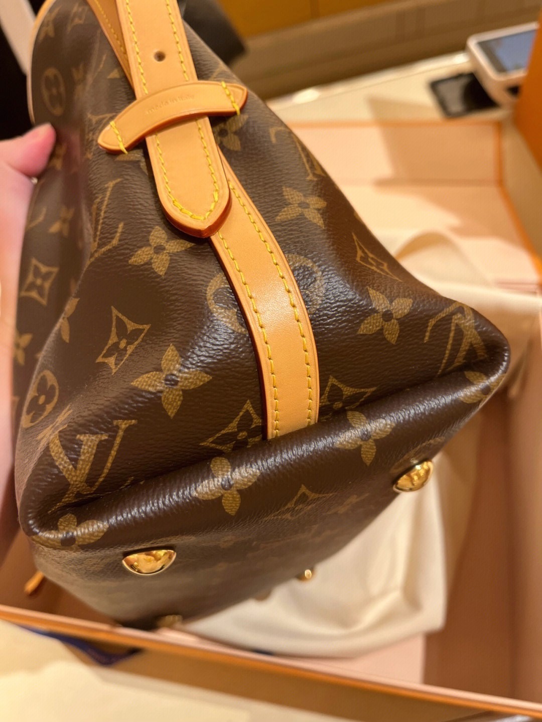 Shebag Louis Vuitton Carry all small M46203 collection（2024 Aug updated）-Labākās kvalitātes viltotās Louis Vuitton somas tiešsaistes veikals, dizaineru somas kopija ru