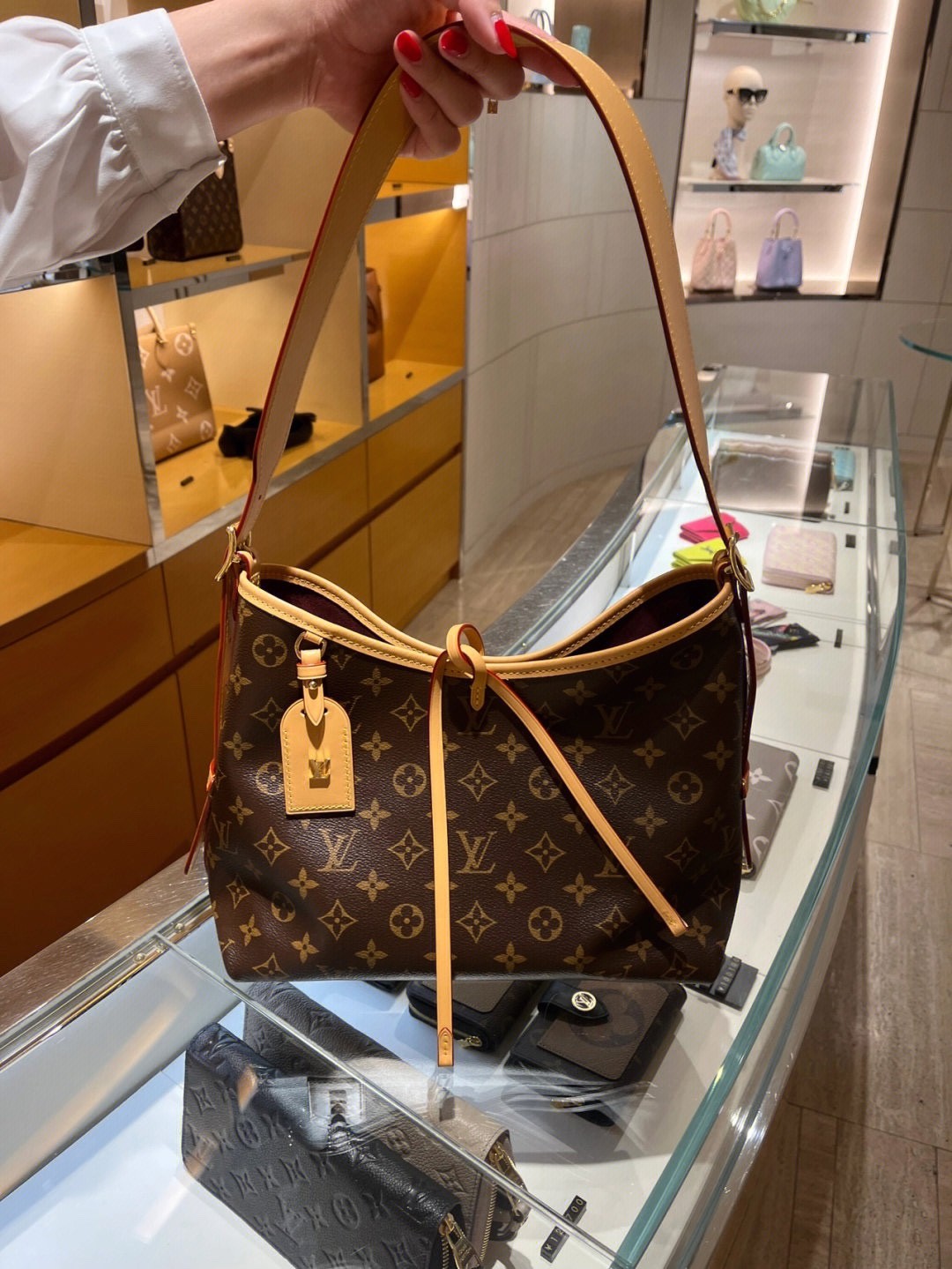 Shebag Louis Vuitton Carry all small M46203 collection（2024 Aug updated）-Best Quality Fake Louis Vuitton Bag Online Store, Replica designer bag ru