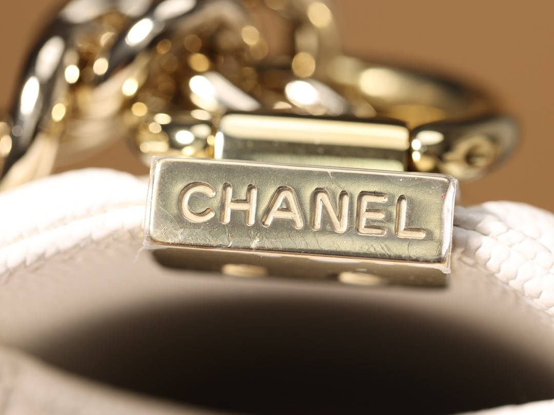 Chanel Leboy small white gold bag full review（2024 Aug updated）-Najlepsza jakość fałszywych torebek Louis Vuitton Sklep internetowy, projektant repliki torebki ru