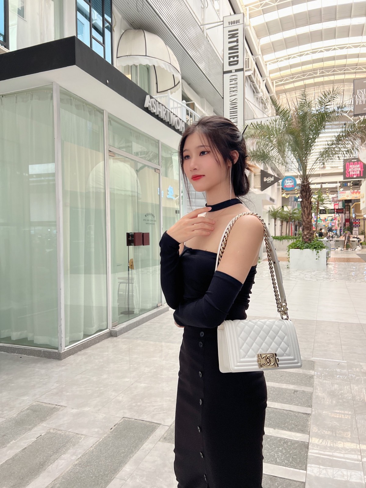 Chanel Leboy small white gold bag full review（2024 Aug updated）-Duka la Mtandaoni la Begi Bandia ya Louis Vuitton ya Ubora, Begi la wabuni wa Replica ru