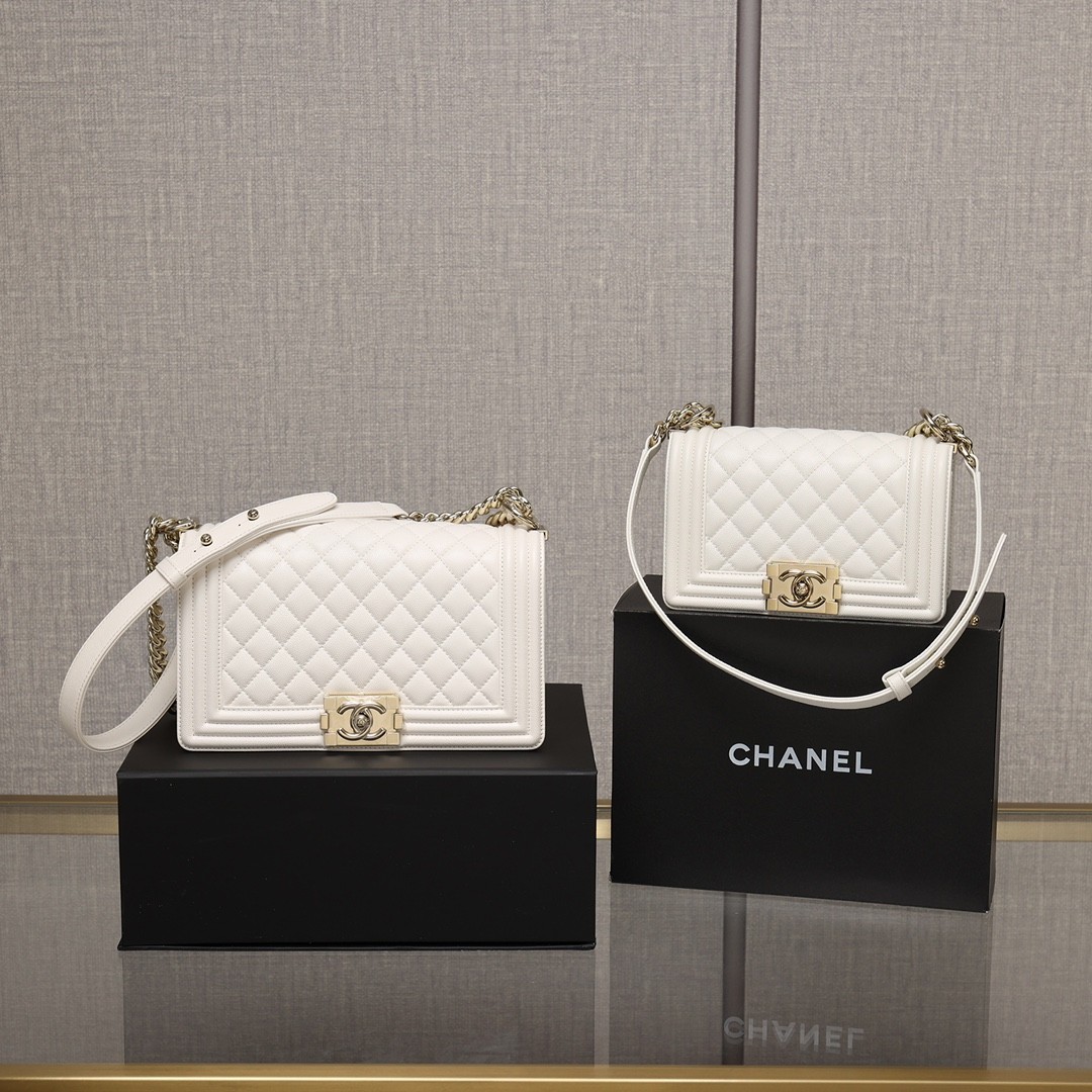 Chanel Leboy small white gold bag full review（2024 Aug updated）-Najlepsza jakość fałszywych torebek Louis Vuitton Sklep internetowy, projektant repliki torebki ru