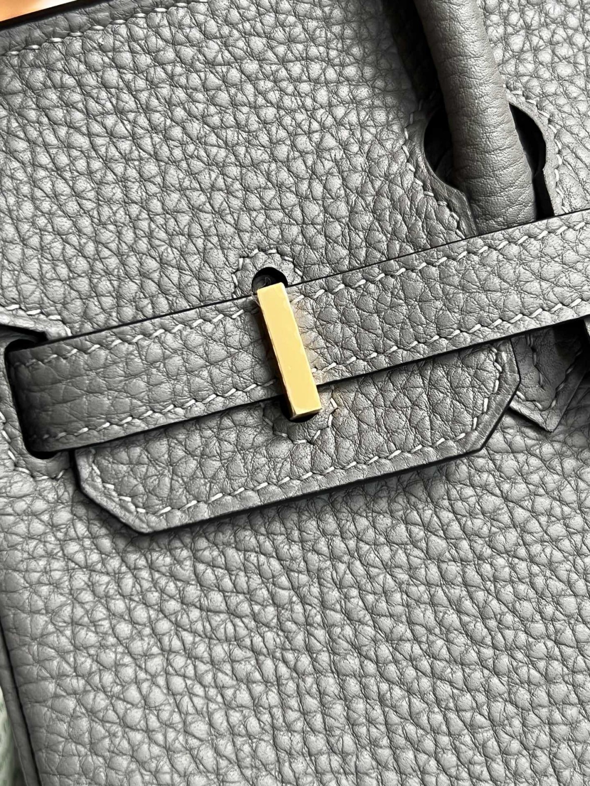 Shebag fully handmade Birkin 25 bag grey and gold full review（2024 Aug updated）-Nejkvalitnější falešná taška Louis Vuitton Online Store, Replica designer bag ru