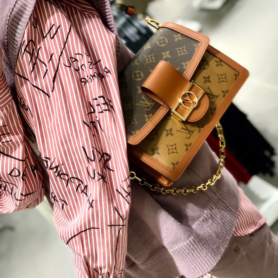 Shebag Louis Vuitton Dauphine medium size full reivew (2024 Aug updated)-Tayada ugu Fiican ee Louis Vuitton Boorsada Online Store, Bac naqshadeeye nuqul ah