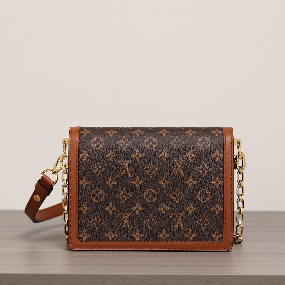 Shebag Louis Vuitton Dauphine medium size full reivew (2024 Aug updated)-最好的質量假路易威登包網上商店，複製設計師包 ru