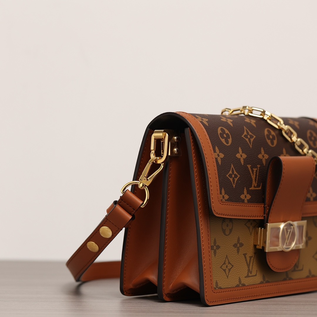 Shebag Louis Vuitton Dauphine medium size full reivew (2024 Aug updated)-Bedste kvalitet Fake Louis Vuitton Bag Online Store, Replica designer bag ru