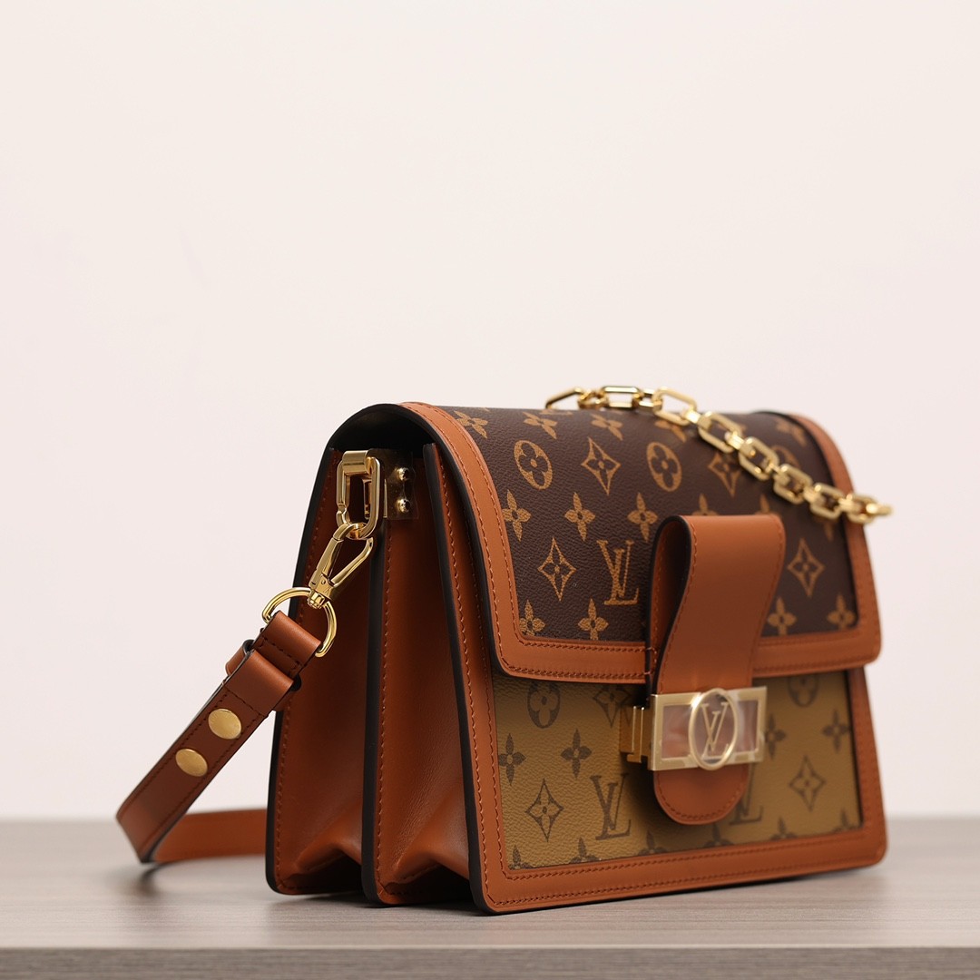 Shebag Louis Vuitton Dauphine medium size full reivew (2024 Aug updated)-Meilleure qualité de faux sac Louis Vuitton en ligne, réplique de sac de créateur ru