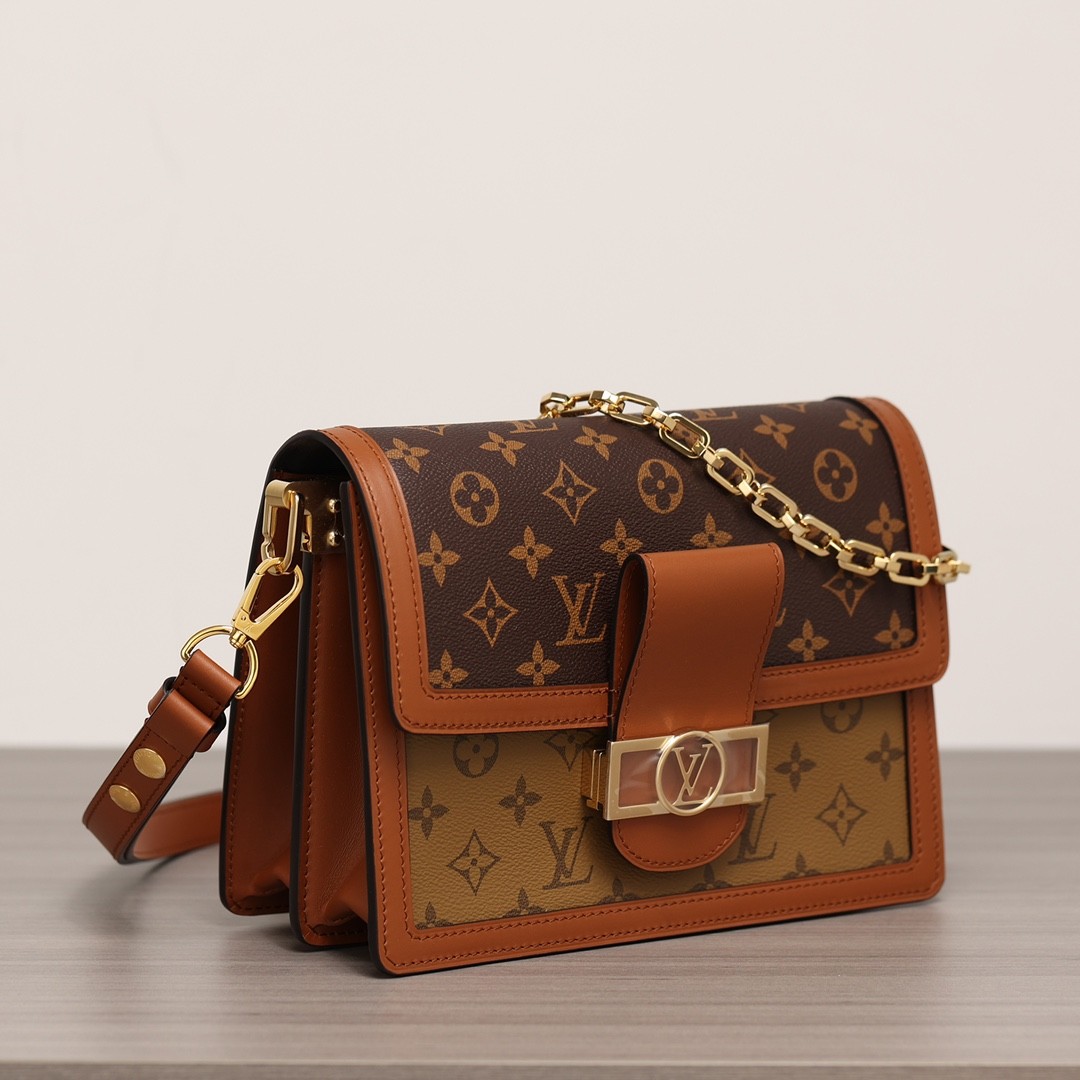 Shebag Louis Vuitton Dauphine medium size full reivew (2024 Aug updated)-Najlepsza jakość fałszywych torebek Louis Vuitton Sklep internetowy, projektant repliki torebki ru