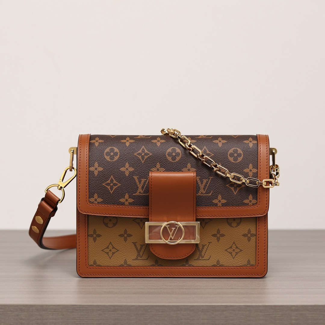 Shebag Louis Vuitton Dauphine medium size full reivew (2024 Aug updated)-Best Quality Fake Louis Vuitton Bag Online Store, Replica designer bag ru