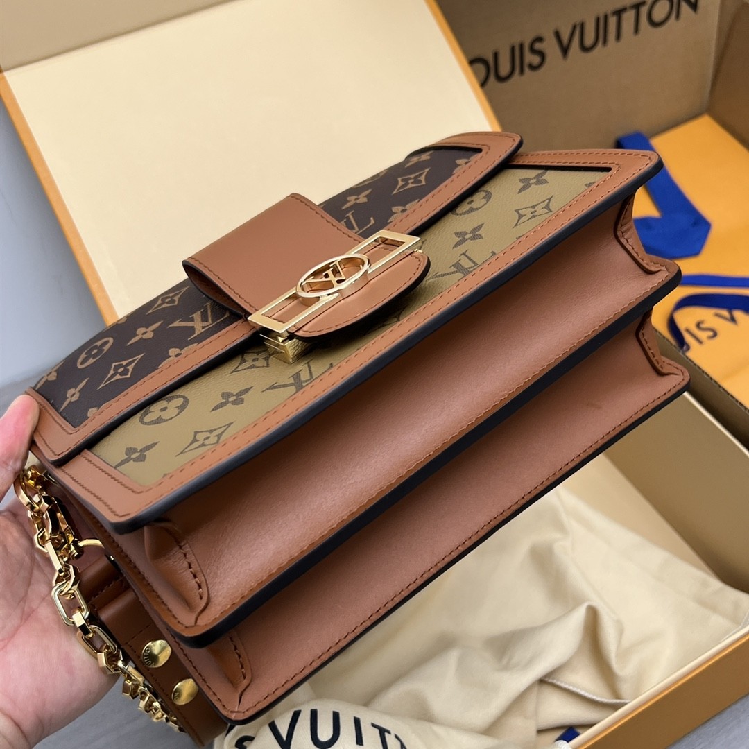 Shebag Louis Vuitton Dauphine medium size full reivew (2024 Aug updated)-Bedste kvalitet Fake Louis Vuitton Bag Online Store, Replica designer bag ru