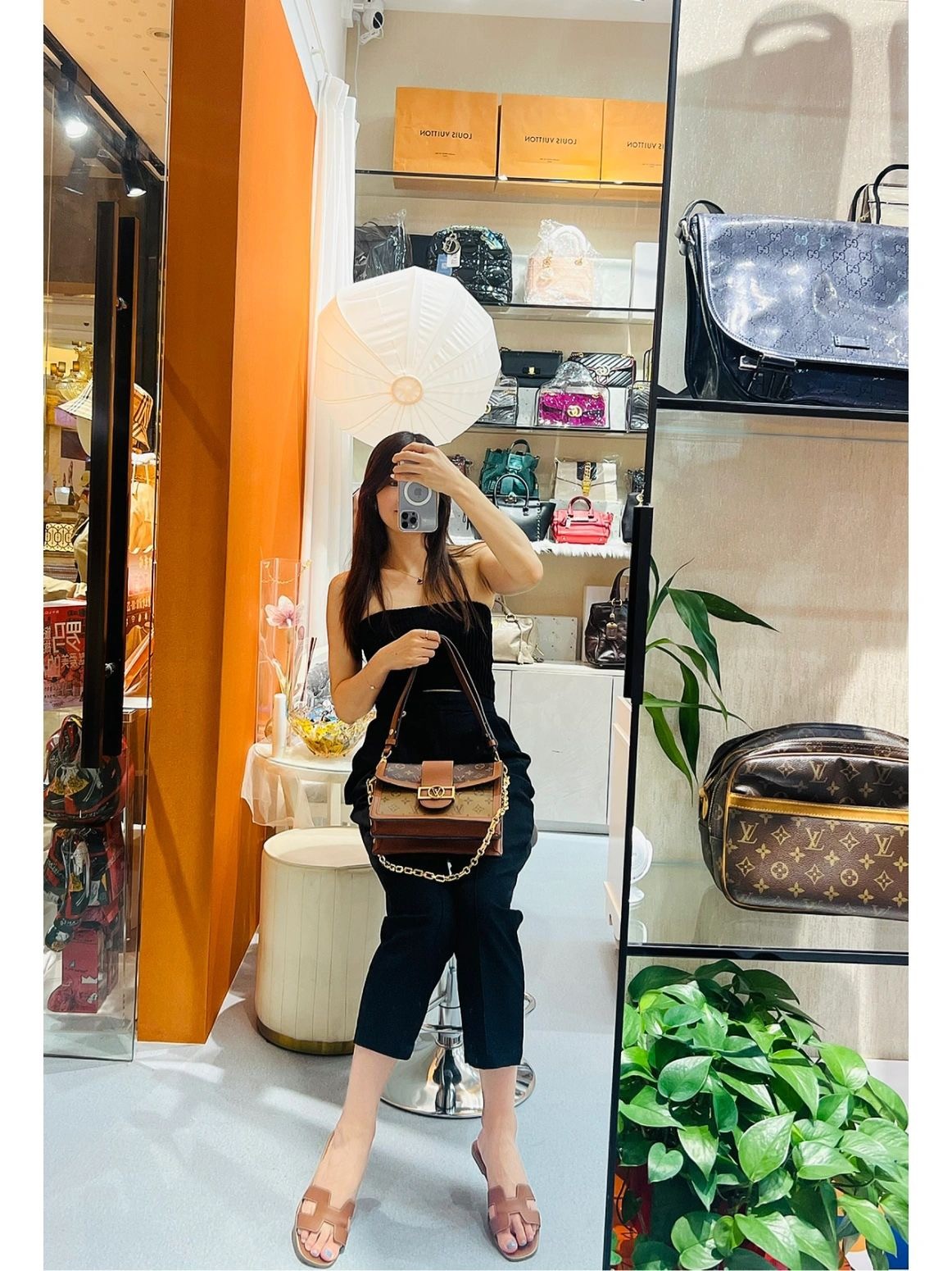 Shebag Louis Vuitton Dauphine medium size full reivew (2024 Aug updated)-Zoo Zoo Fake Louis Vuitton Hnab Online Khw, Replica designer hnab ru