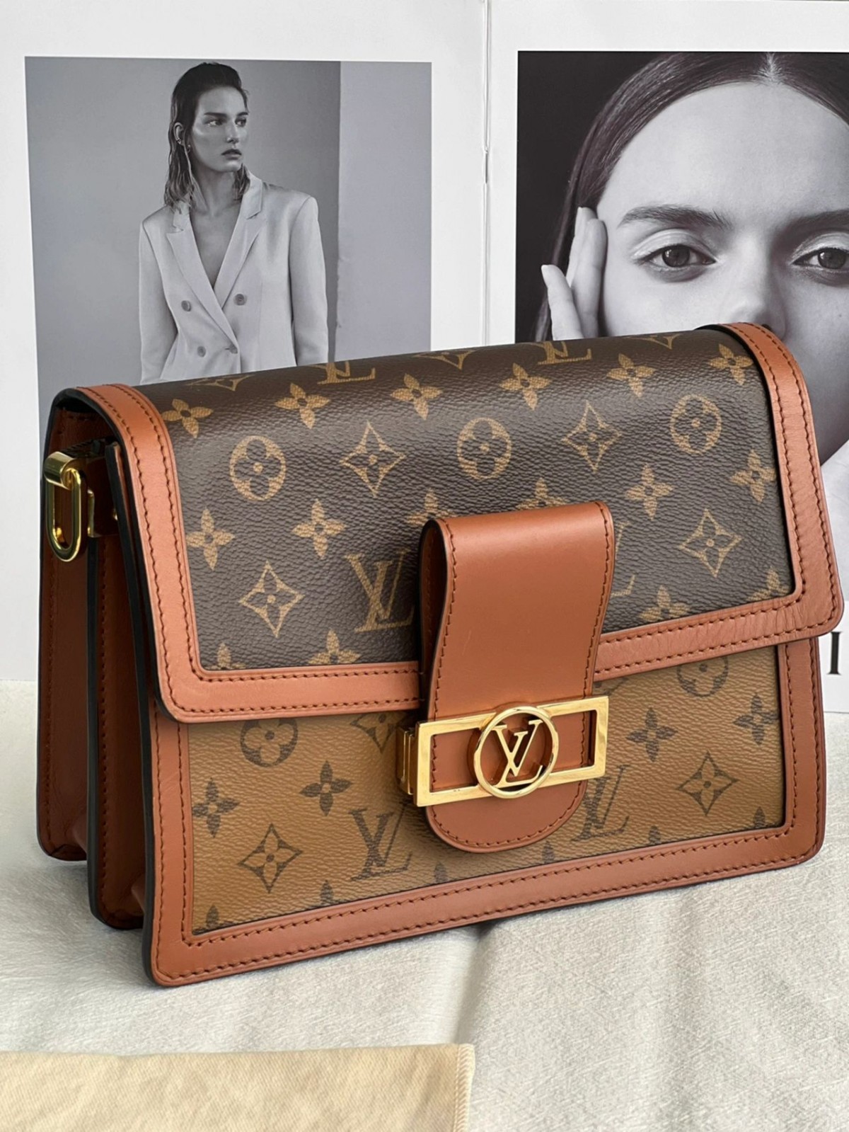 Shebag Louis Vuitton Dauphine medium size full reivew (2024 Aug updated)-Najlepsza jakość fałszywych torebek Louis Vuitton Sklep internetowy, projektant repliki torebki ru