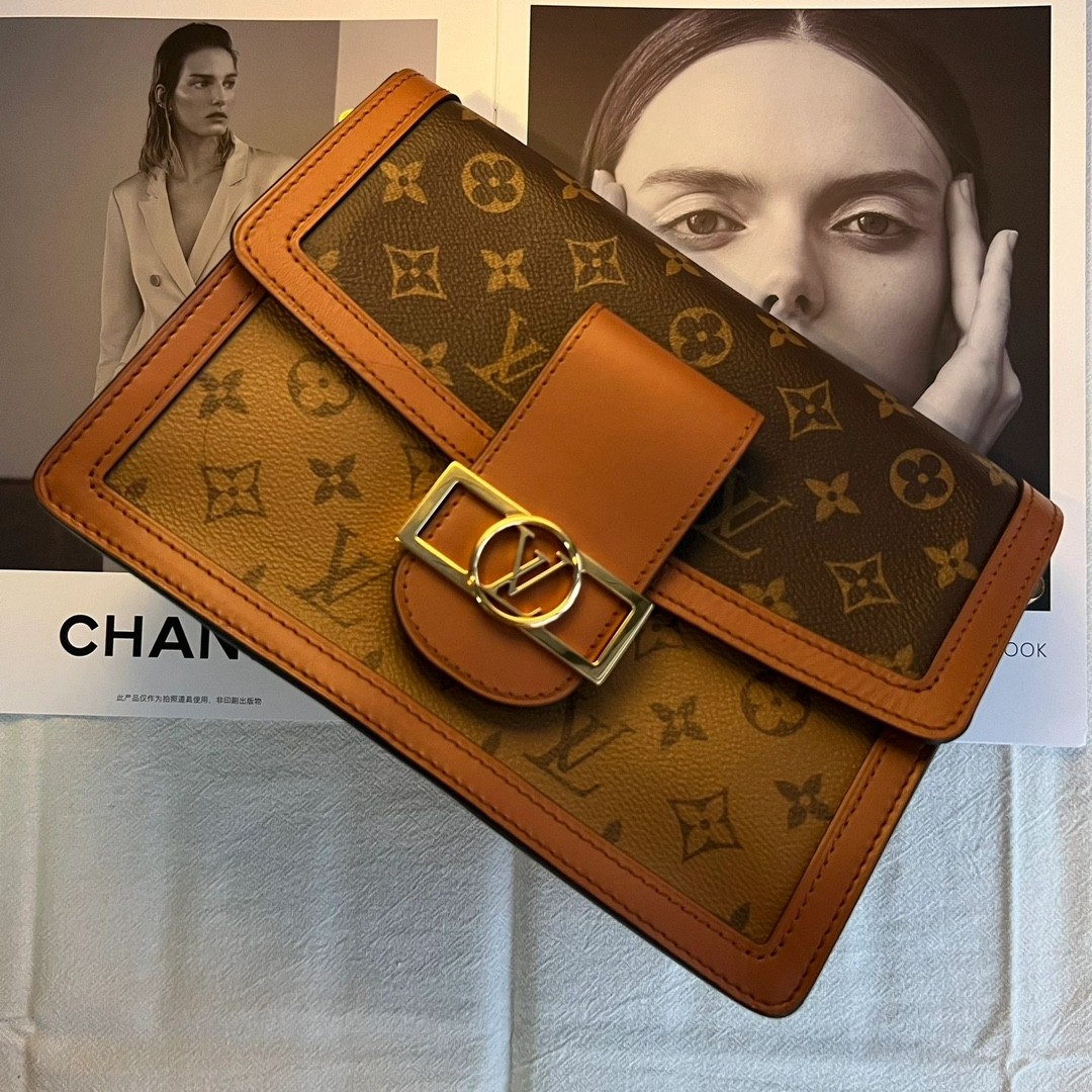 Shebag Louis Vuitton Dauphine medium size full reivew (2024 Aug updated)-Best Quality Fake Louis Vuitton Bag Online Store, Replica designer bag ru