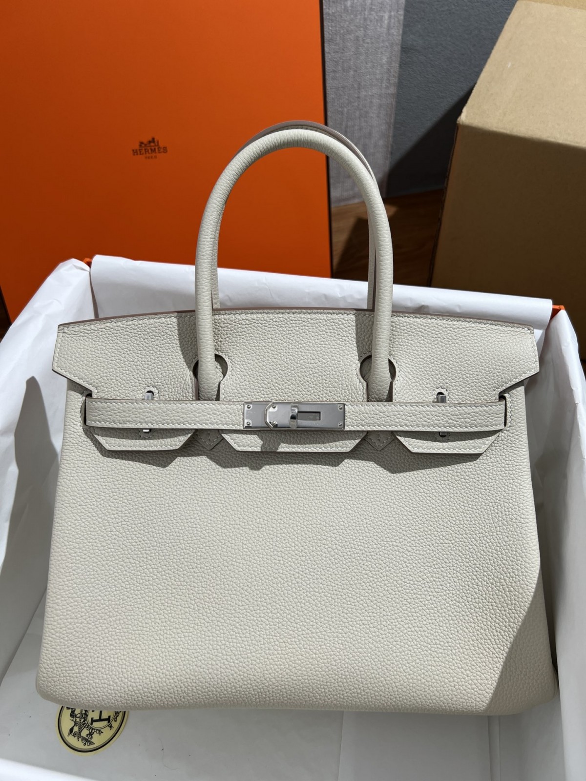 Shebag Hermes birkin 30 bag of White gold full review (2024 Aug updated)-Duka la Mtandaoni la Begi Bandia ya Louis Vuitton ya Ubora, Begi la wabuni wa Replica ru