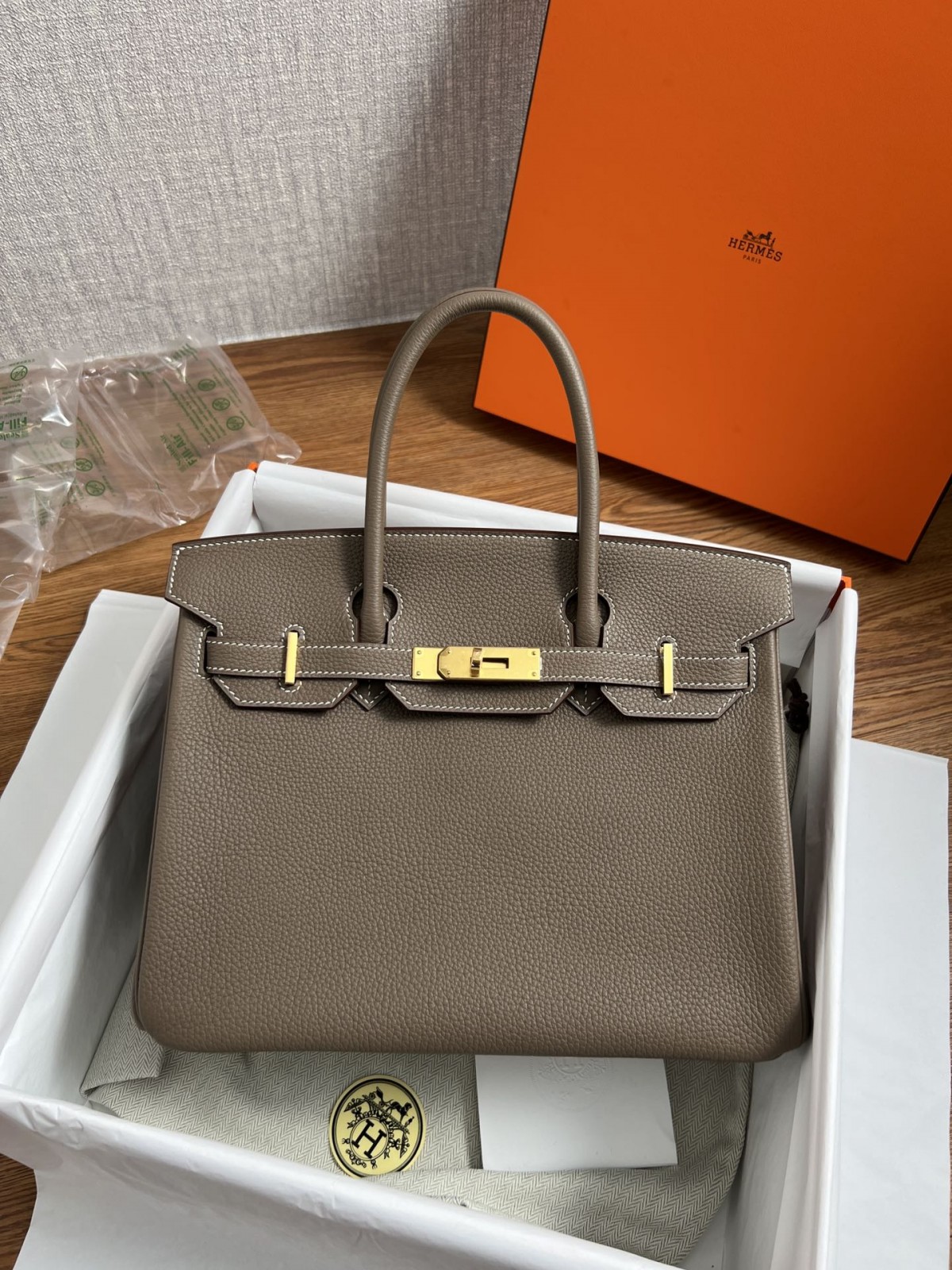 Shebag Hermes Birkin 30 bag in grey full review(2024 Aug updated)-Labing Maayo nga Kalidad nga Peke nga Louis Vuitton Bag Online Store, Replica designer bag ru