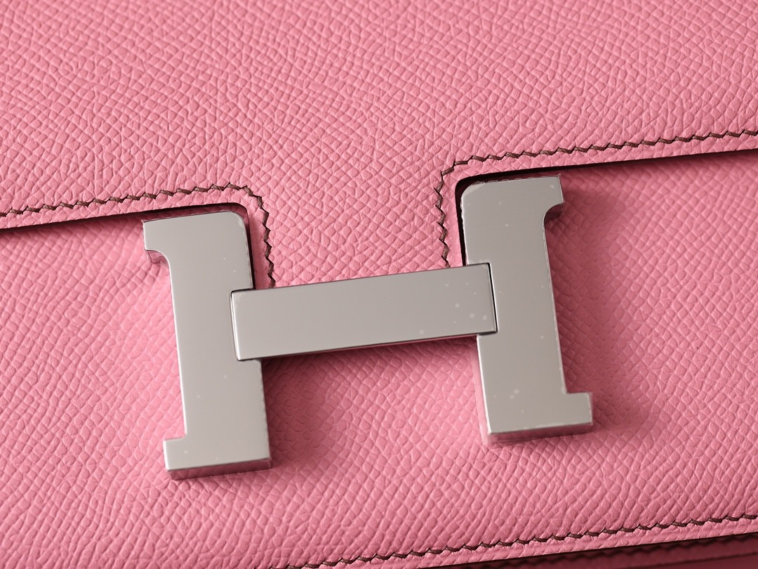 Shebag Hermes Constance 19 bag in pink Epsom full review(2024 Sep updated)-Negozio in linea della borsa falsa di Louis Vuitton di migliore qualità, borsa del progettista della replica ru