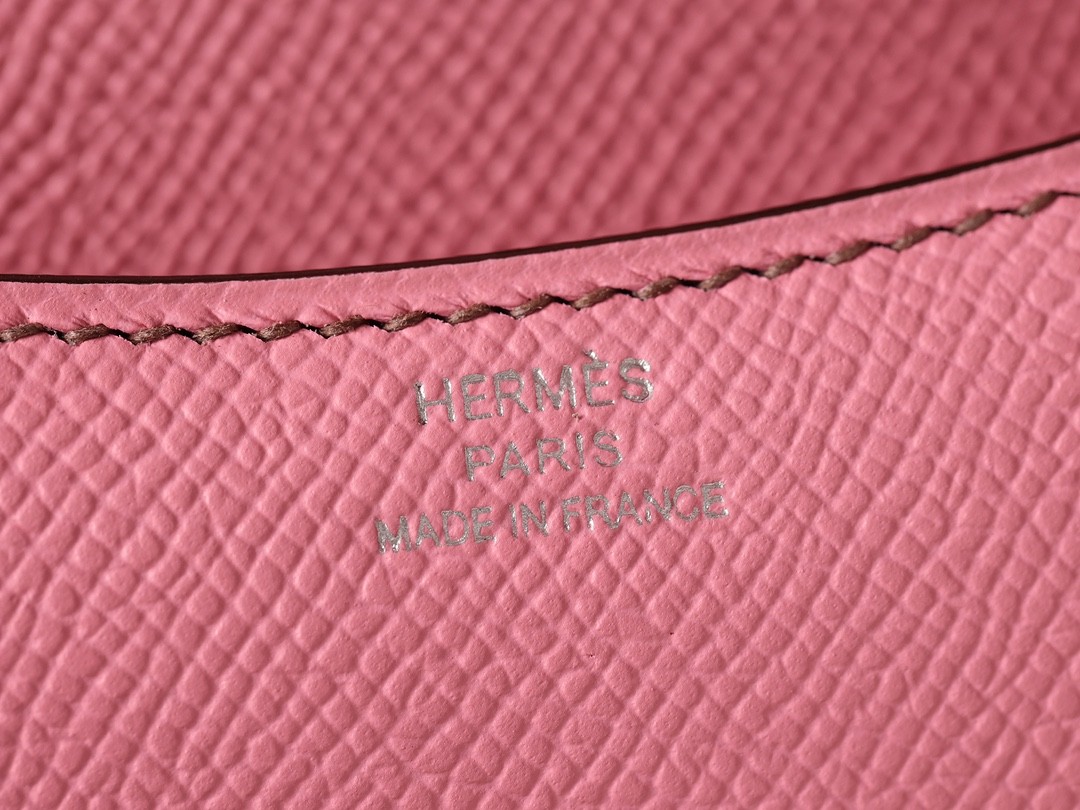 Shebag Hermes Constance 19 bag in pink Epsom full review(2024 Sep updated)-Legjobb minőségű hamis Louis Vuitton táska online áruház, replika designer táska ru