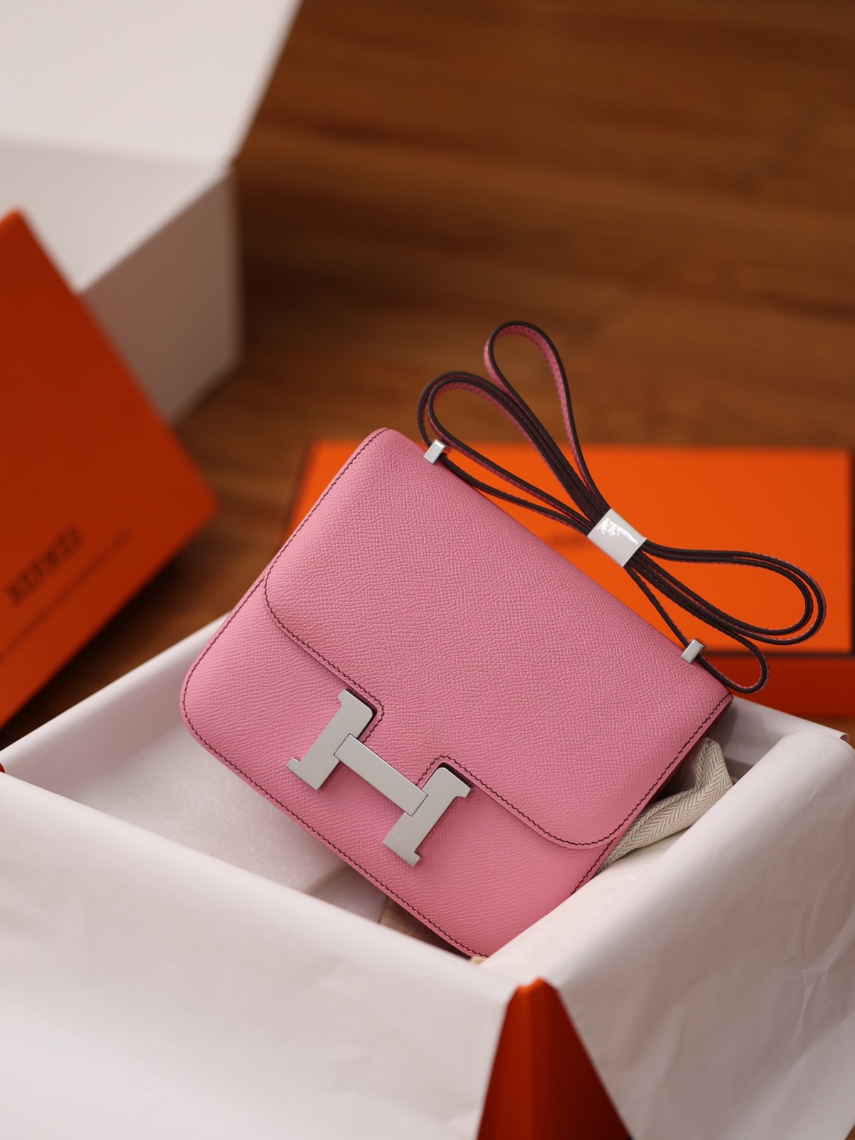 Shebag Hermes Constance 19 bag in pink Epsom full review(2024 Sep updated)-Интернет-магазин поддельной сумки Louis Vuitton лучшего качества, копия дизайнерской сумки ru