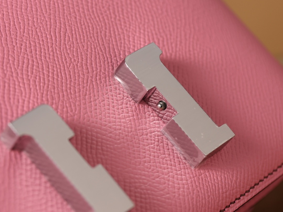 Shebag Hermes Constance 19 bag in pink Epsom full review(2024 Sep updated)-Labākās kvalitātes viltotās Louis Vuitton somas tiešsaistes veikals, dizaineru somas kopija ru