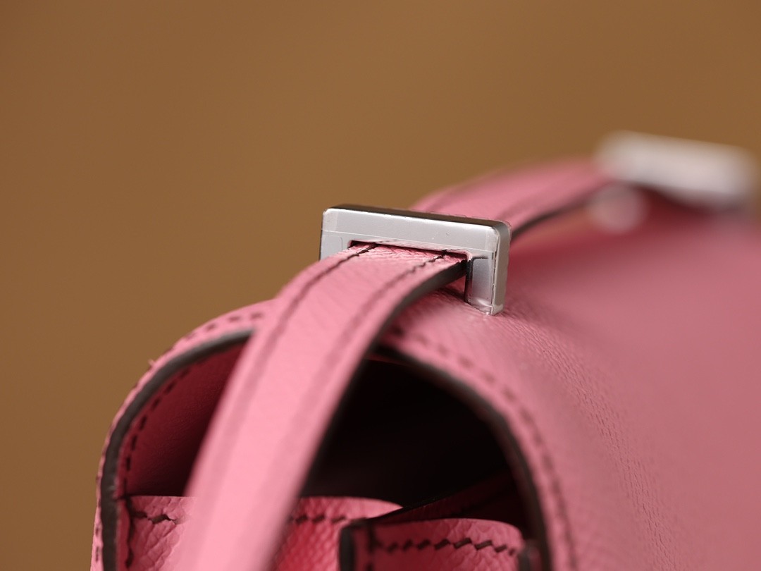 Shebag Hermes Constance 19 bag in pink Epsom full review(2024 Sep updated)-Labākās kvalitātes viltotās Louis Vuitton somas tiešsaistes veikals, dizaineru somas kopija ru