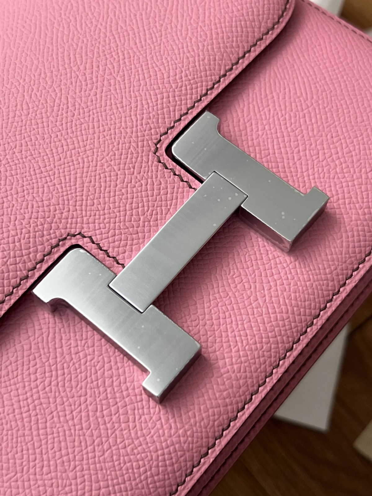 Shebag Hermes Constance 19 bag in pink Epsom full review(2024 Sep updated)-Negozio in linea della borsa falsa di Louis Vuitton di migliore qualità, borsa del progettista della replica ru