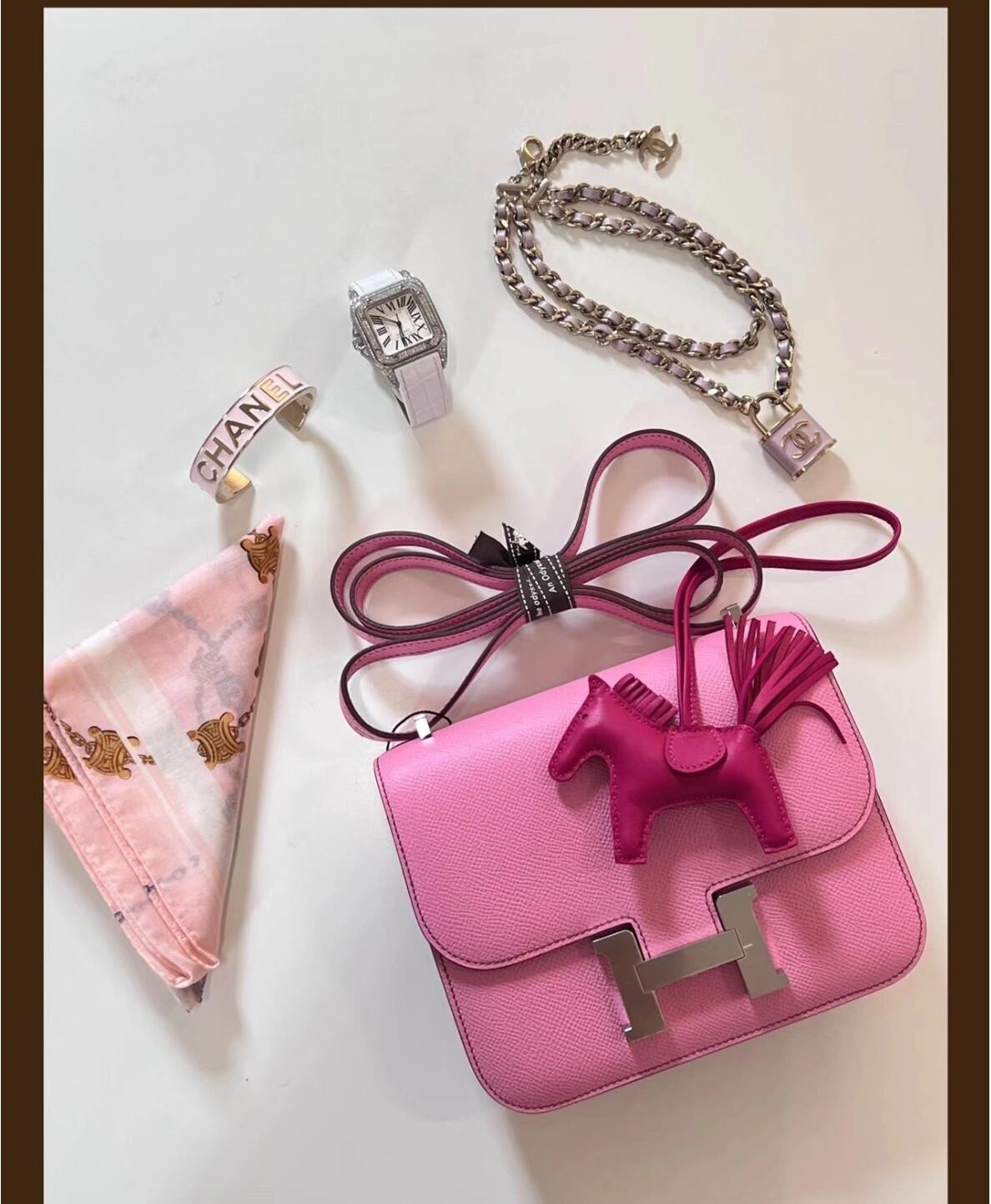 Shebag Hermes Constance 19 bag in pink Epsom full review(2024 Sep updated)-Beste Kwaliteit Vals Louis Vuitton Sak Aanlyn Winkel, Replika ontwerper sak ru