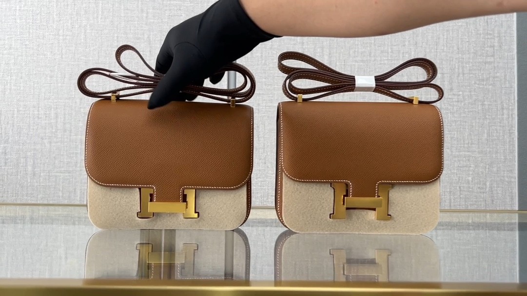 Shebag VS Authentic! Hermes Constance 19 in golden brown (2024 Sep updated)-Botiga en línia de bosses falses de Louis Vuitton de millor qualitat, rèplica de bosses de disseny ru