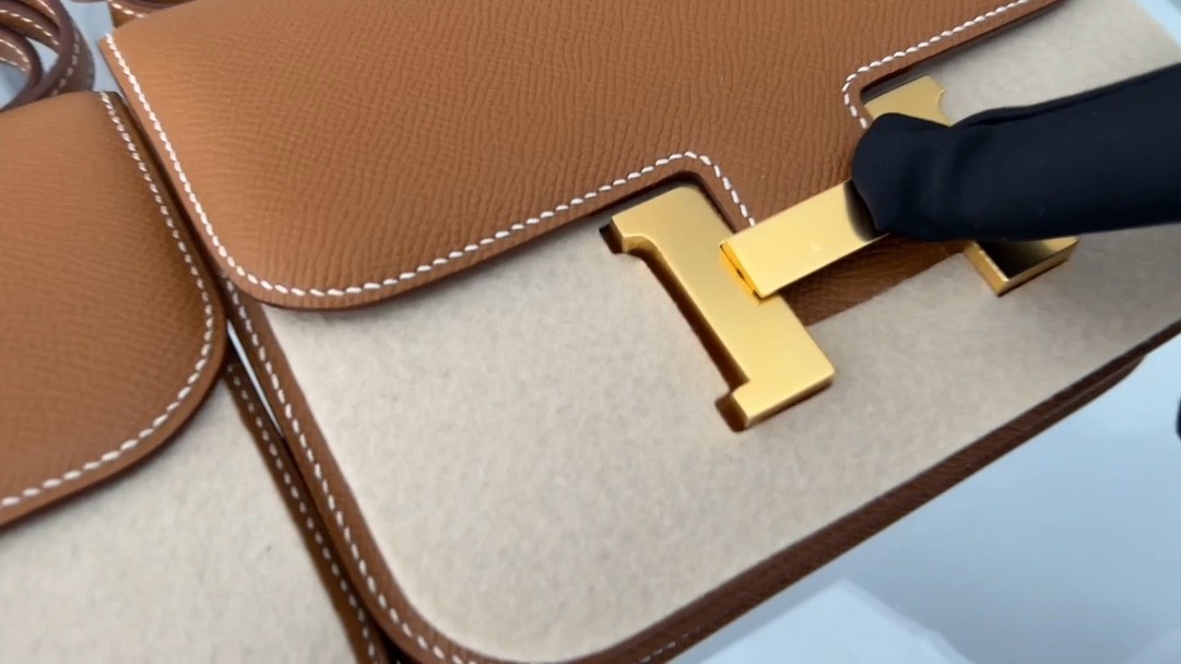 Shebag VS Authentic! Hermes Constance 19 in golden brown (2024 Sep updated)-Negoziu in linea di borse Louis Vuitton falsi di migliore qualità, borsa di design di replica ru