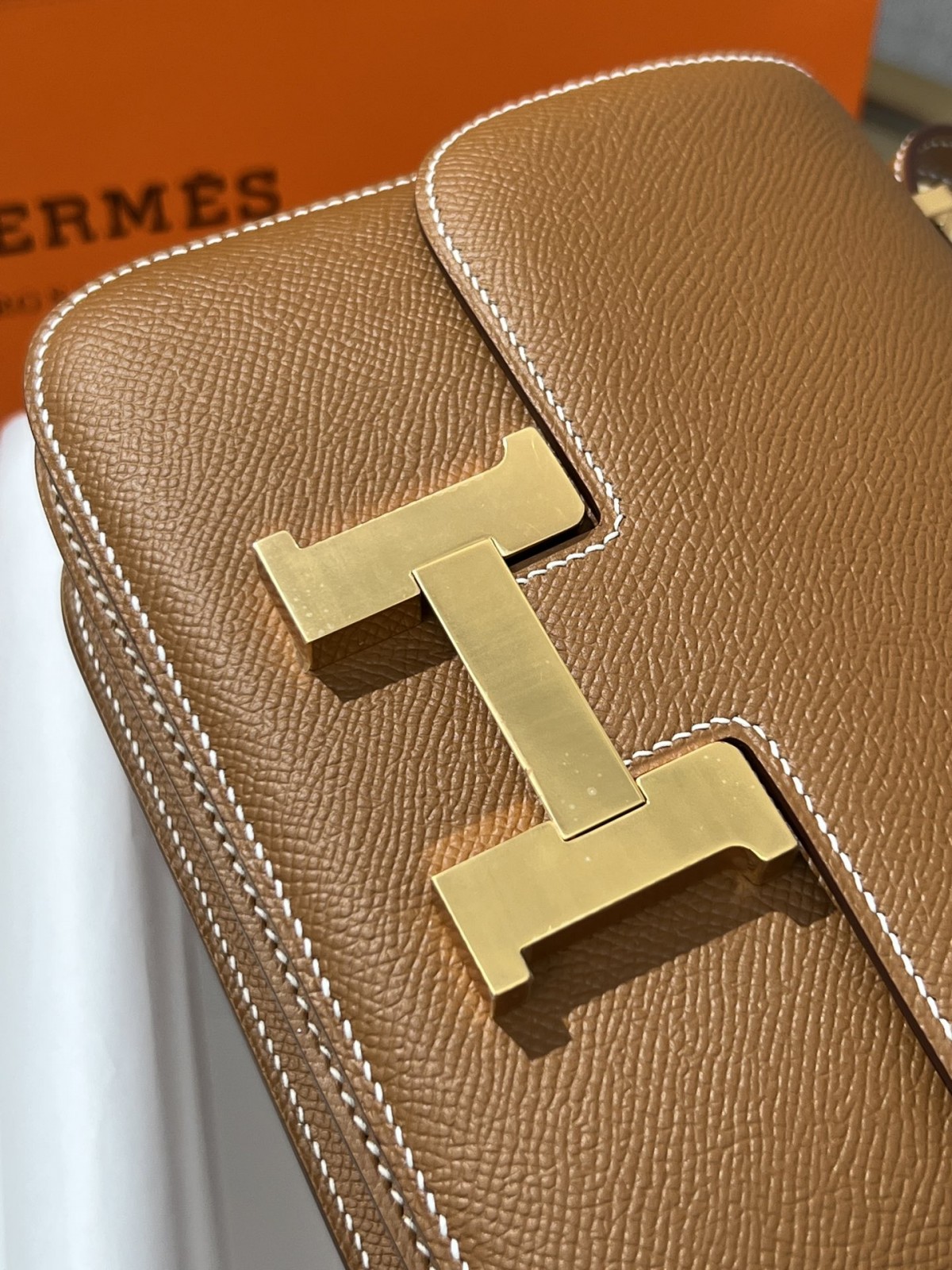 Shebag VS Authentic! Hermes Constance 19 in golden brown (2024 Sep updated)-ร้านค้าออนไลน์กระเป๋า Louis Vuitton ปลอมคุณภาพดีที่สุด, กระเป๋าออกแบบจำลอง ru