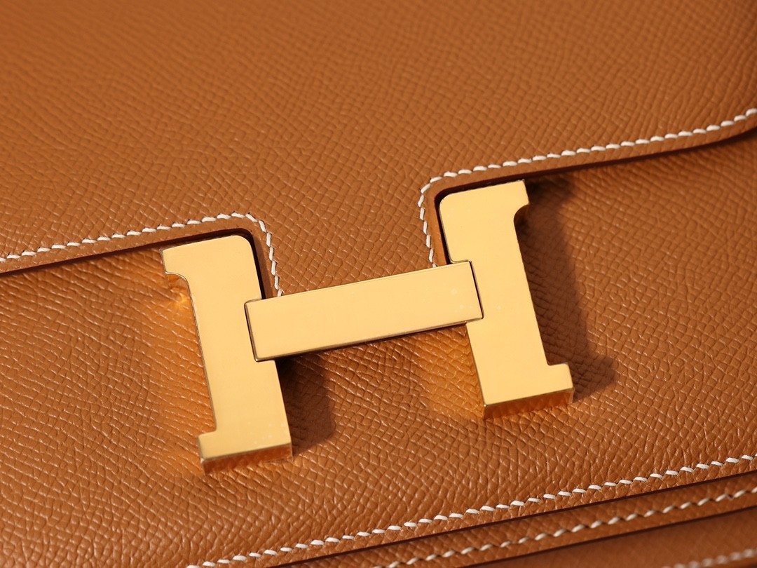 Shebag VS Authentic! Hermes Constance 19 in golden brown (2024 Sep updated)-Шилдэг чанарын хуурамч Louis Vuitton цүнх онлайн дэлгүүр, Replica дизайнер цүнх ru