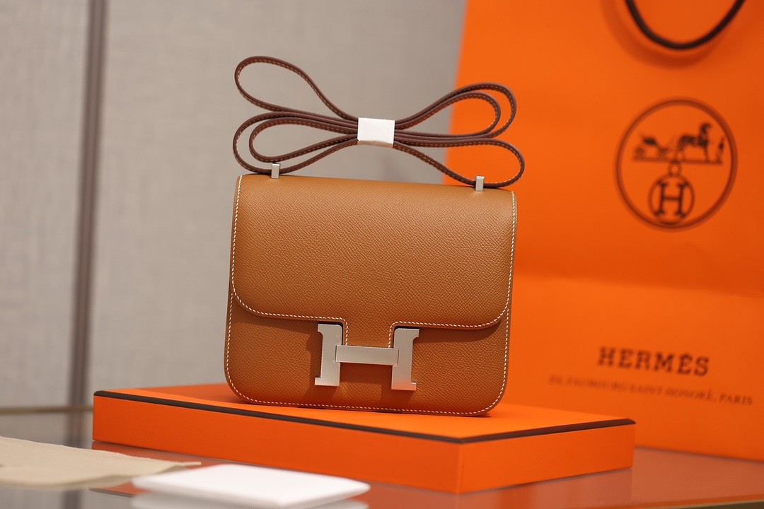 Shebag VS Authentic! Hermes Constance 19 in golden brown (2024 Sep updated)-Najlepsza jakość fałszywych torebek Louis Vuitton Sklep internetowy, projektant repliki torebki ru