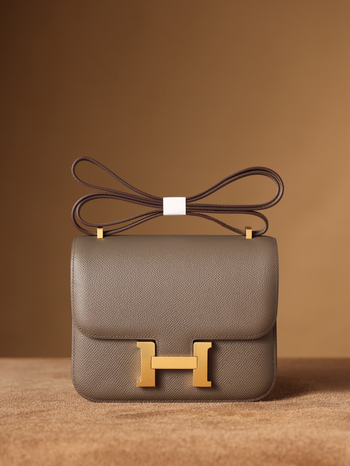 Shebag fully handmade Hermes Constance 19 in grey (2024 Oct updated)-Negoziu in linea di borse Louis Vuitton falsi di migliore qualità, borsa di design di replica ru