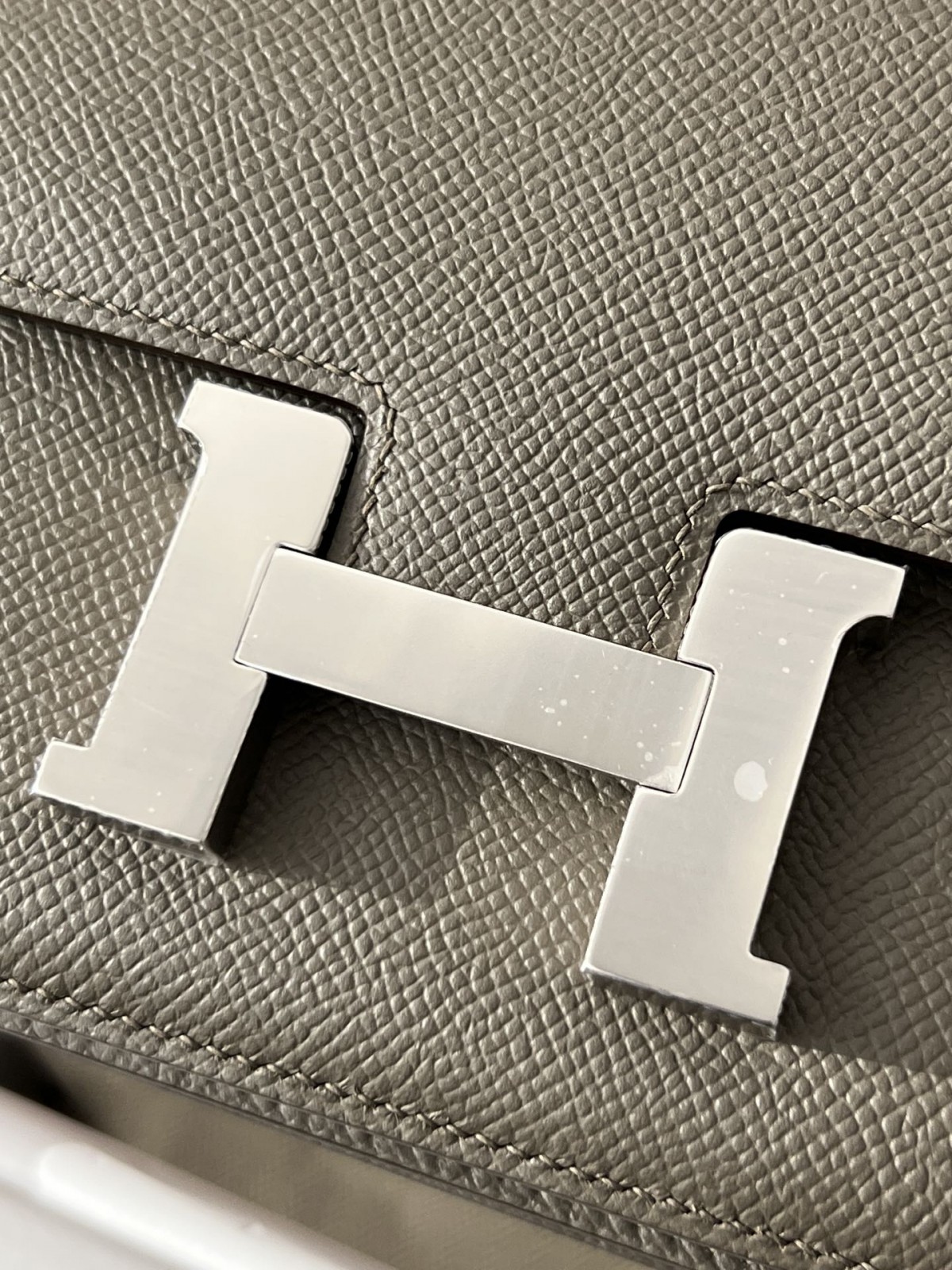 Shebag fully handmade Hermes Constance 19 in grey (2024 Oct updated)-Negoziu in linea di borse Louis Vuitton falsi di migliore qualità, borsa di design di replica ru