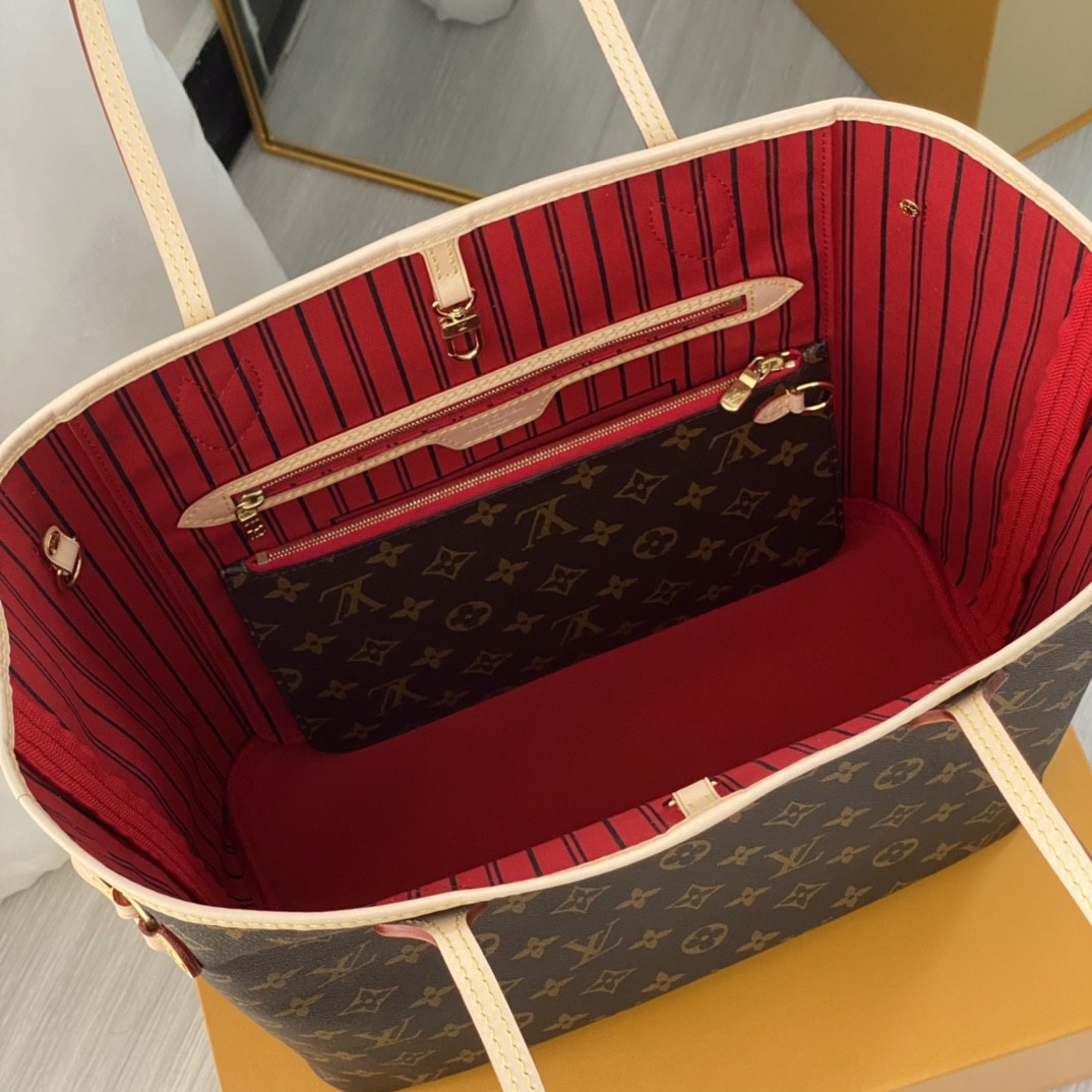 Shebag Louis Vuitton M41177  Neverfull medium size（2024 Oct updated）-Duka la Mtandaoni la Begi Bandia ya Louis Vuitton ya Ubora, Begi la wabuni wa Replica ru