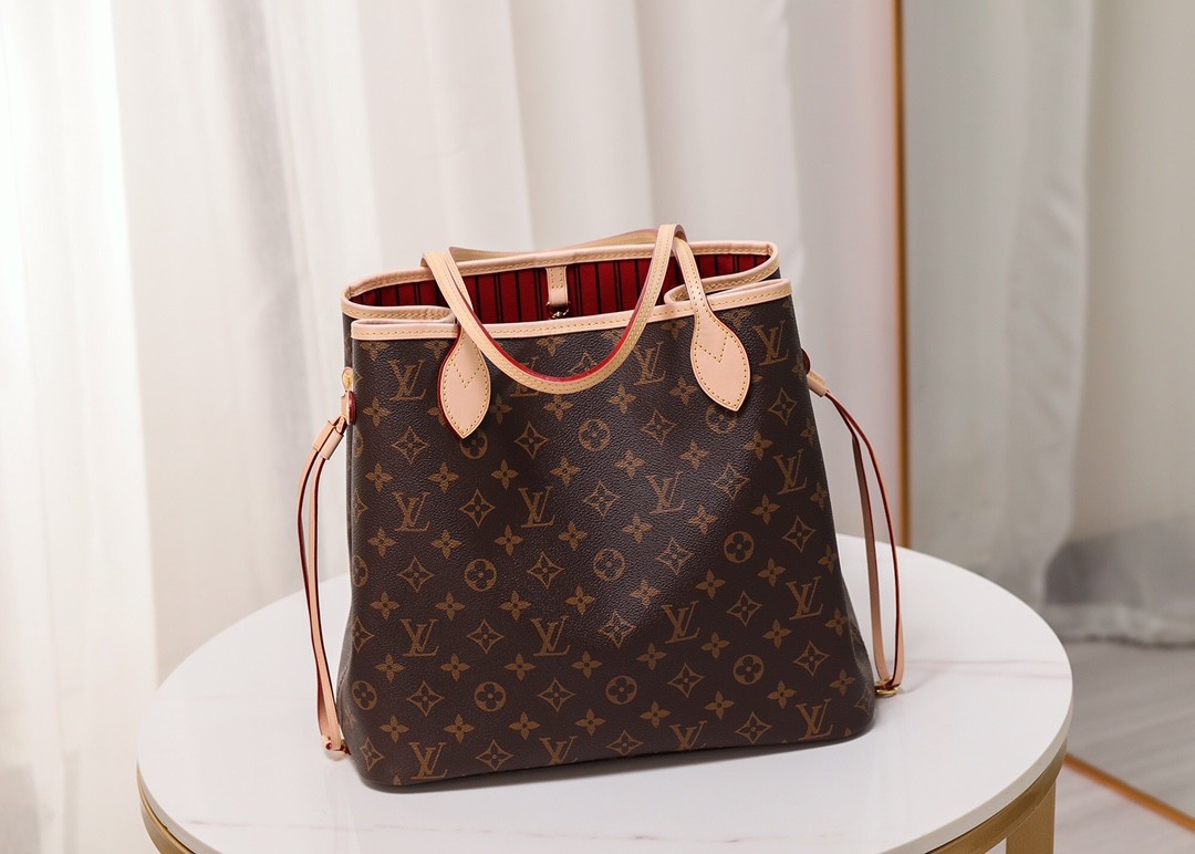 Shebag Louis Vuitton M41177  Neverfull medium size（2024 Oct updated）-Najlepsza jakość fałszywych torebek Louis Vuitton Sklep internetowy, projektant repliki torebki ru