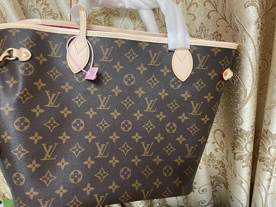 Shebag Louis Vuitton M41177  Neverfull medium size（2024 Oct updated）-Botiga en línia de bosses falses de Louis Vuitton de millor qualitat, rèplica de bosses de disseny ru