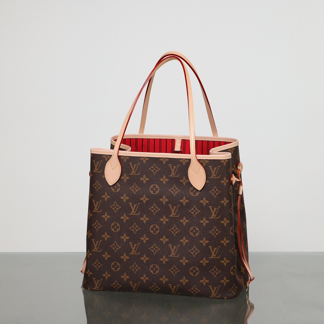 Shebag Louis Vuitton M41177  Neverfull medium size（2024 Oct updated）-Tulaga sili ona lelei Fake Louis Vuitton Bag Faleoloa i luga ole laiga, Replica designer bag ru