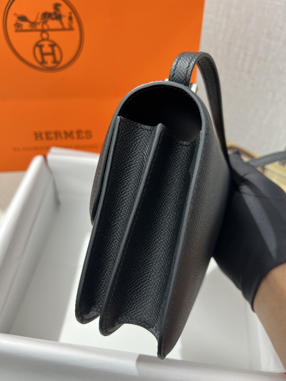 Shebag Hermes Constance 19 bag in black full review (2024 Oct updated)-Интернет-магазин поддельной сумки Louis Vuitton лучшего качества, копия дизайнерской сумки ru