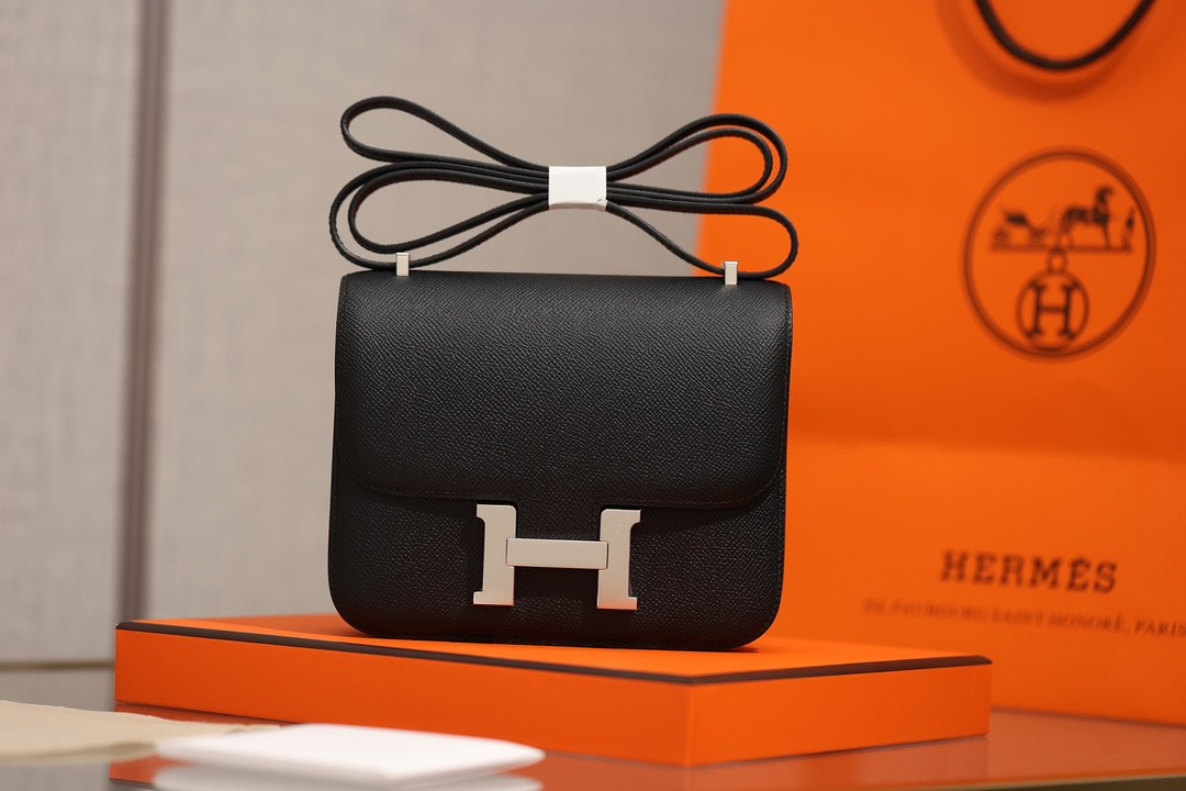 Shebag Hermes Constance 19 bag in black full review (2024 Oct updated)-Loja online de bolsa Louis Vuitton falsa de melhor qualidade, bolsa de designer de réplica ru