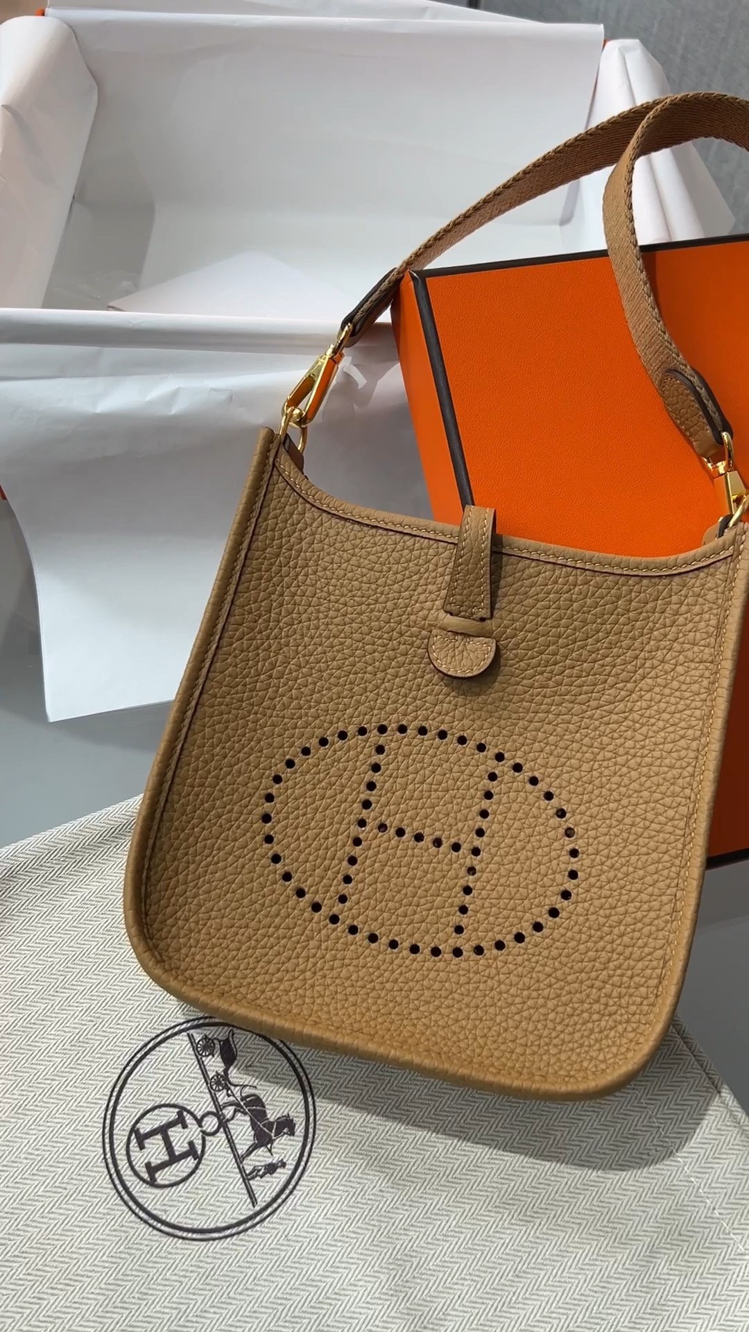 Shebag fully handmade Hermes Evelyn 16 bag full review (2024 Oct updated)-Labākās kvalitātes viltotās Louis Vuitton somas tiešsaistes veikals, dizaineru somas kopija ru