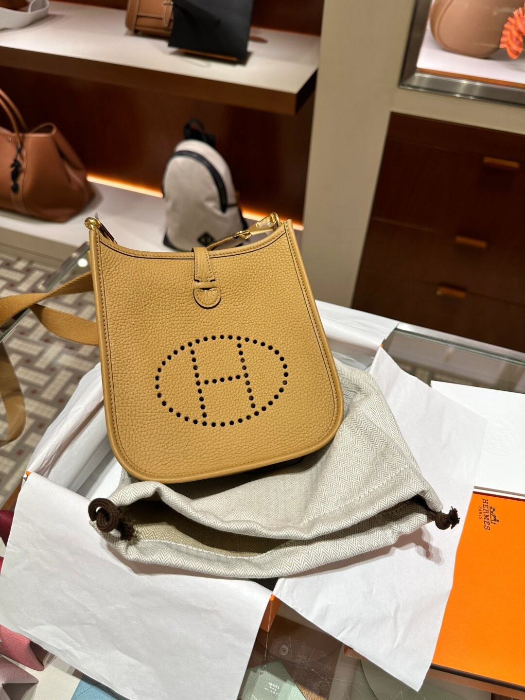 Shebag fully handmade Hermes Evelyn 16 bag full review (2024 Oct updated)-最好的質量假路易威登包網上商店，複製設計師包 ru