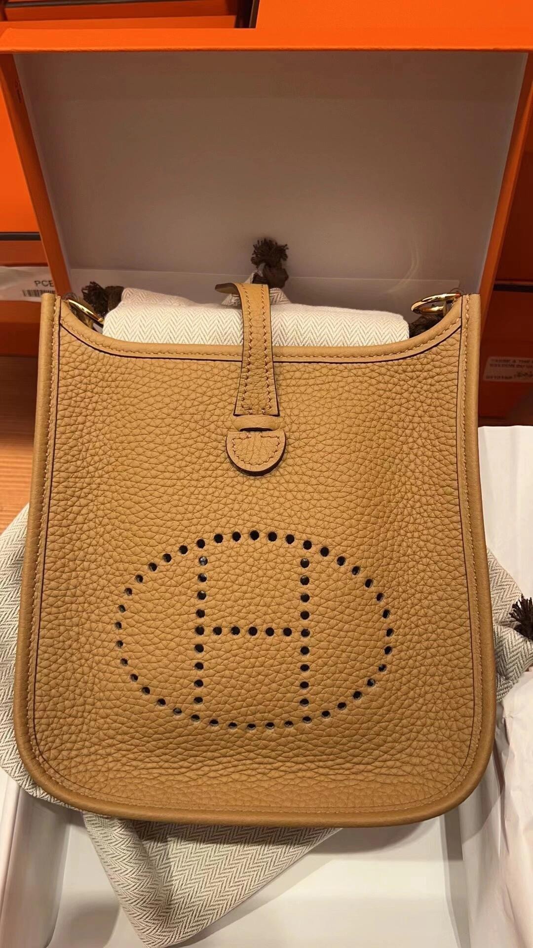 Shebag fully handmade Hermes Evelyn 16 bag full review (2024 Oct updated)-Negoziu in linea di borse Louis Vuitton falsi di migliore qualità, borsa di design di replica ru