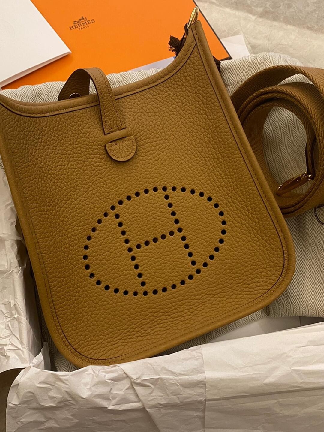 Shebag fully handmade Hermes Evelyn 16 bag full review (2024 Oct updated)-Интернет-магазин поддельной сумки Louis Vuitton лучшего качества, копия дизайнерской сумки ru