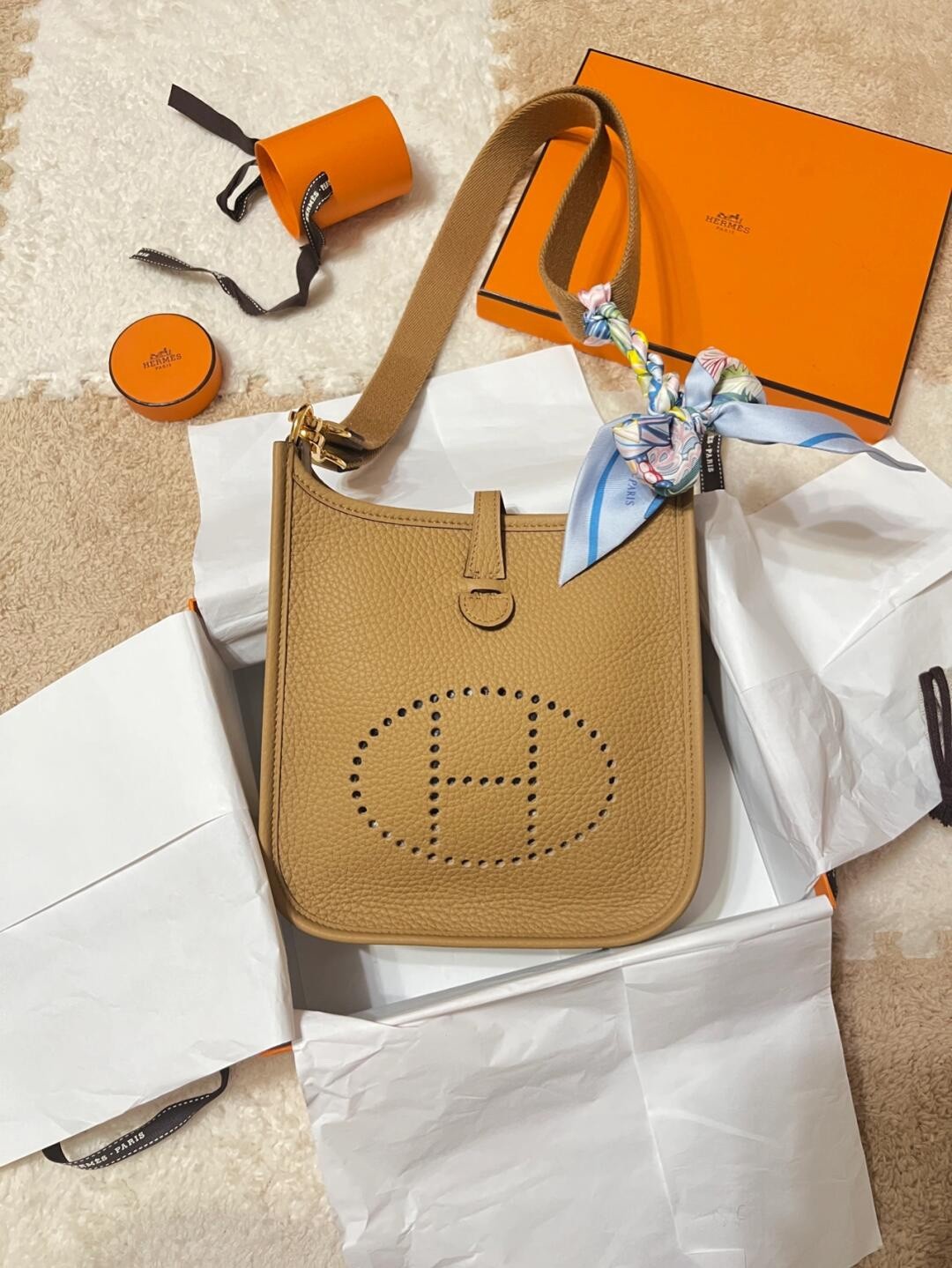 Shebag fully handmade Hermes Evelyn 16 bag full review (2024 Oct updated)-Negoziu in linea di borse Louis Vuitton falsi di migliore qualità, borsa di design di replica ru