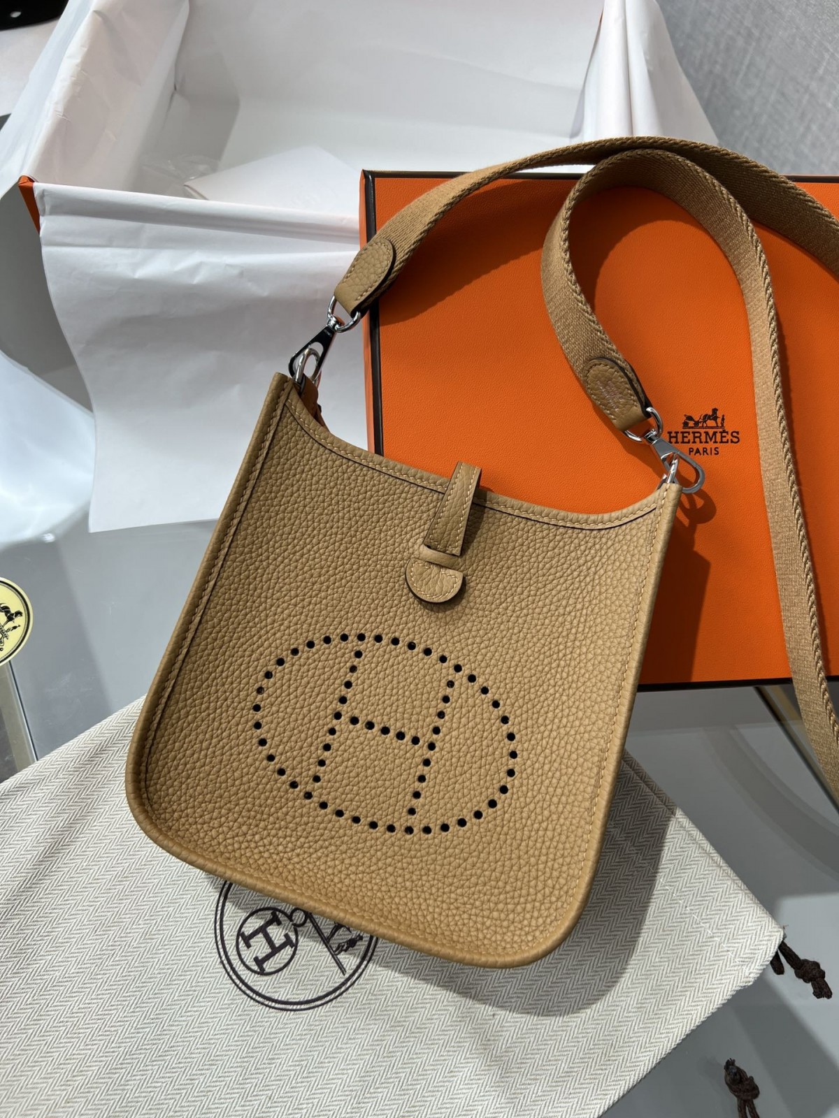 Shebag Silver hardware Hermes evelyn 16 bag full review (2024 Oct updated)-Negozio in linea della borsa falsa di Louis Vuitton di migliore qualità, borsa del progettista della replica ru