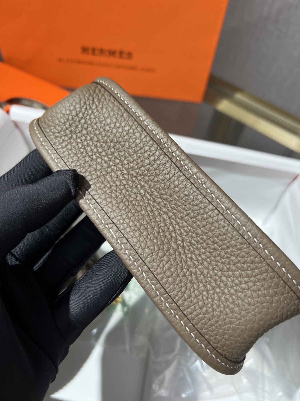 Shebag handmade Hermes evelyn 16 grey bag full review (2024 Oct updated)-بهترين معيار جي جعلي لوئس ويٽون بيگ آن لائين اسٽور، ريپليڪا ڊيزائنر بيگ ru